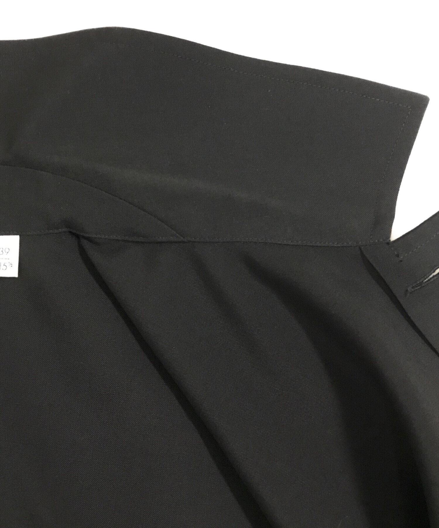 JIL SANDER (ジルサンダー) WOOL SHIRT ブラック サイズ:39