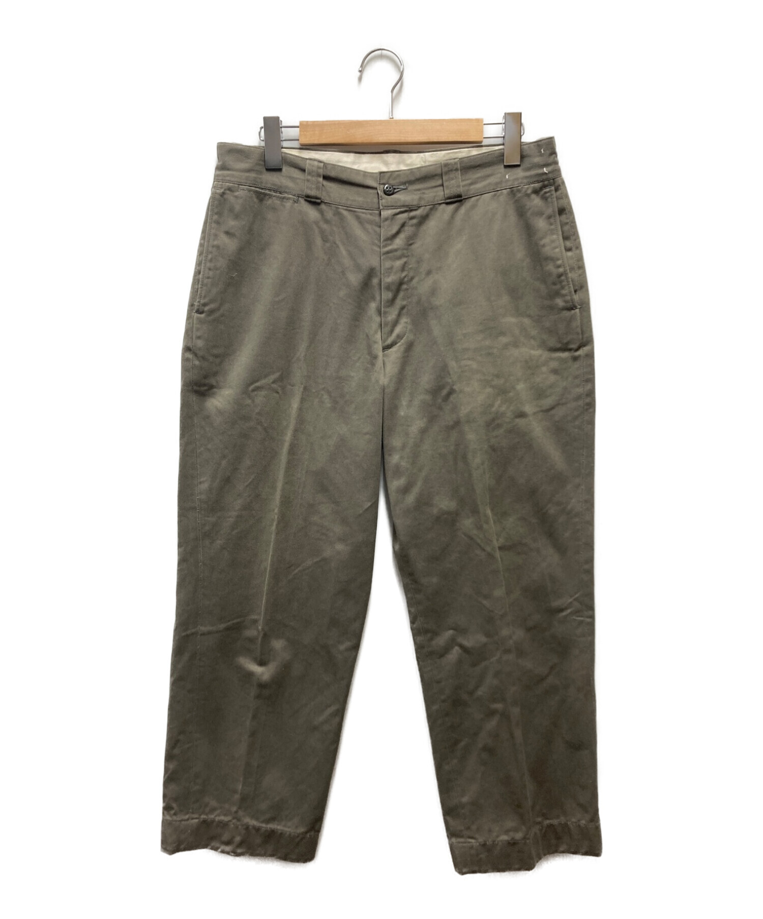 ATLAST&CO WORK TROUSERS アットラスト ワークトラウザーズ - チノパン