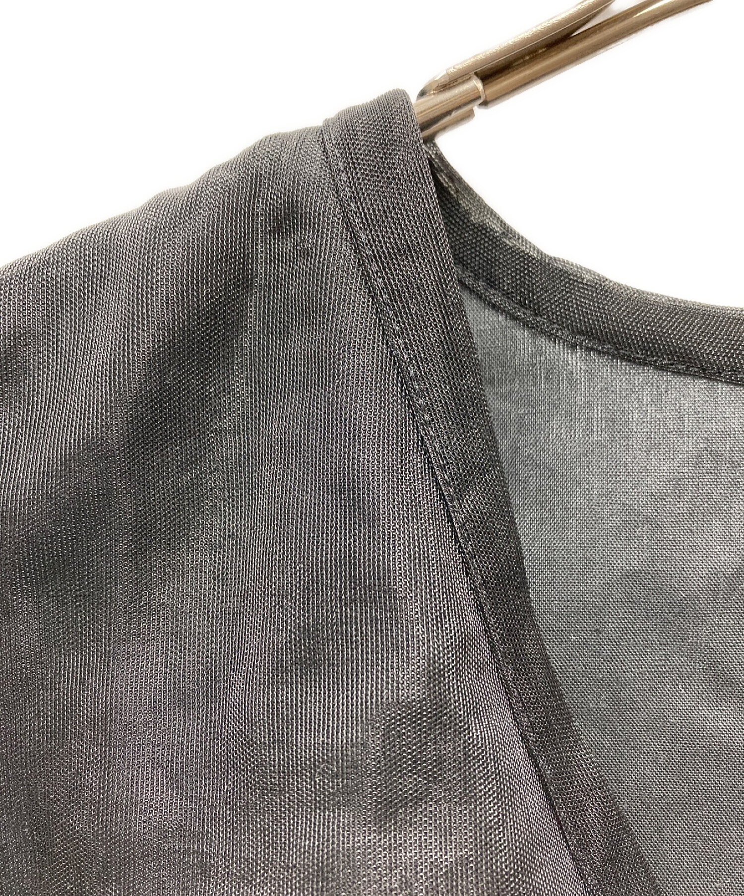 中古・古着通販】tricot COMME des GARCONS (トリココムデギャルソン) デザインラップワンピース ブラック  サイズ:不明｜ブランド・古着通販 トレファク公式【TREFAC FASHION】スマホサイト