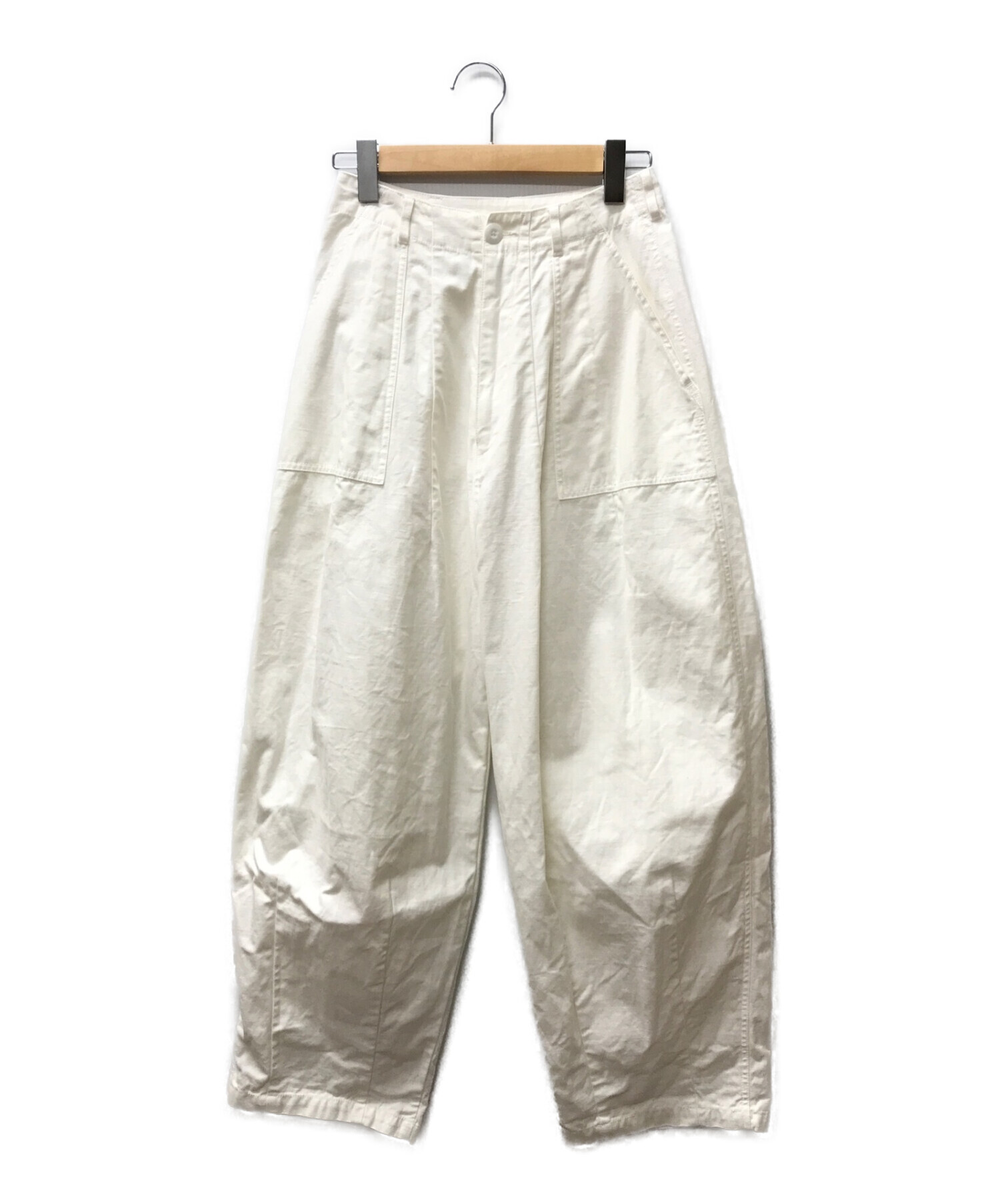 RHC Ron Herman (アールエイチシーロンハーマン) Wide Military Pants ホワイト サイズ:XS