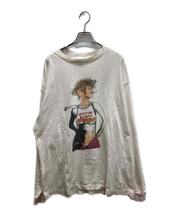 中古・古着通販】SAINT MICHAEL (セントマイケル) パンクガール ロングスリーブTシャツ ホワイト サイズ:XL｜ブランド・古着通販  トレファク公式【TREFAC FASHION】スマホサイト