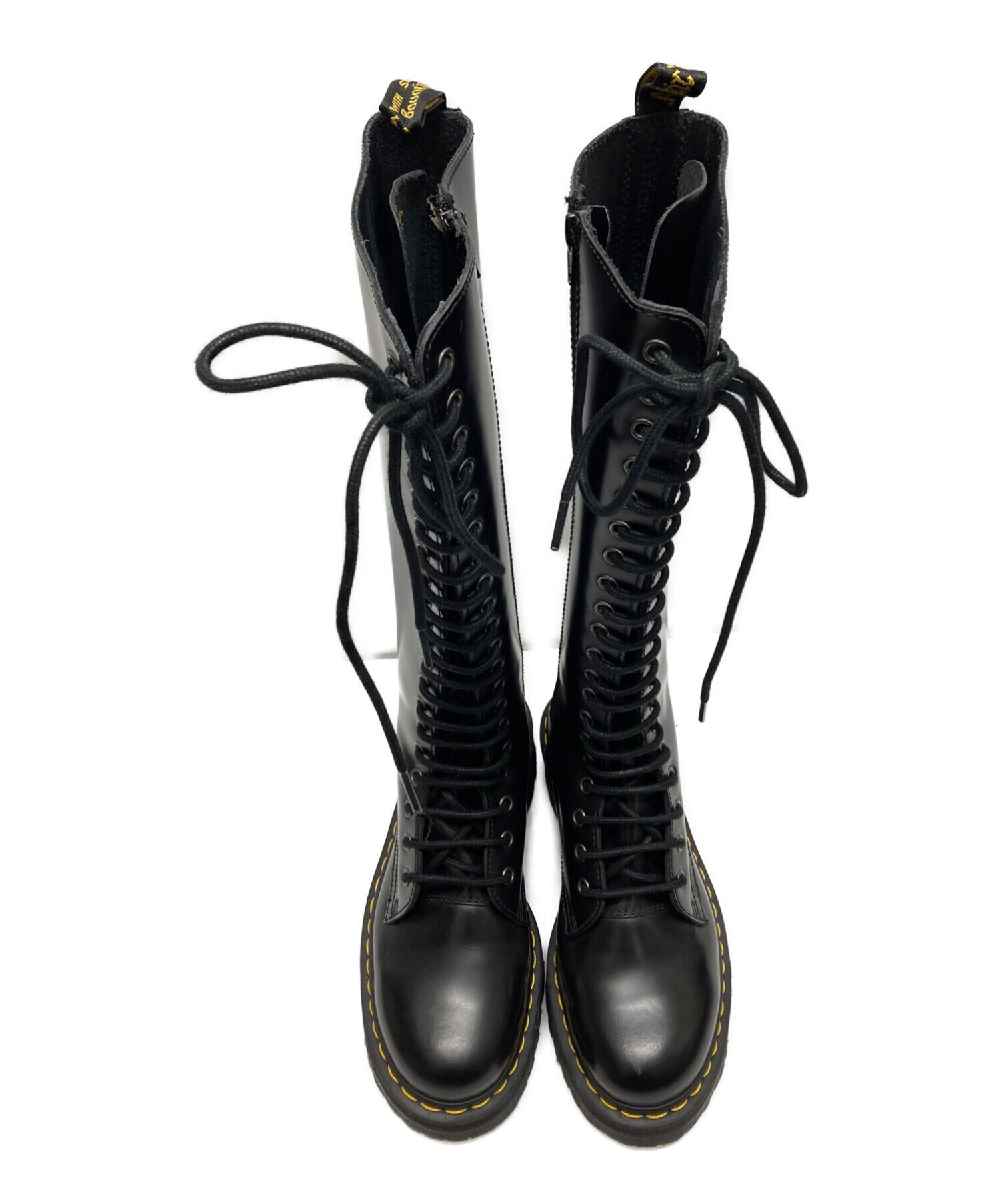 Dr.Martens (ドクターマーチン) 20ホールロングブーツ ブラック サイズ:UK6