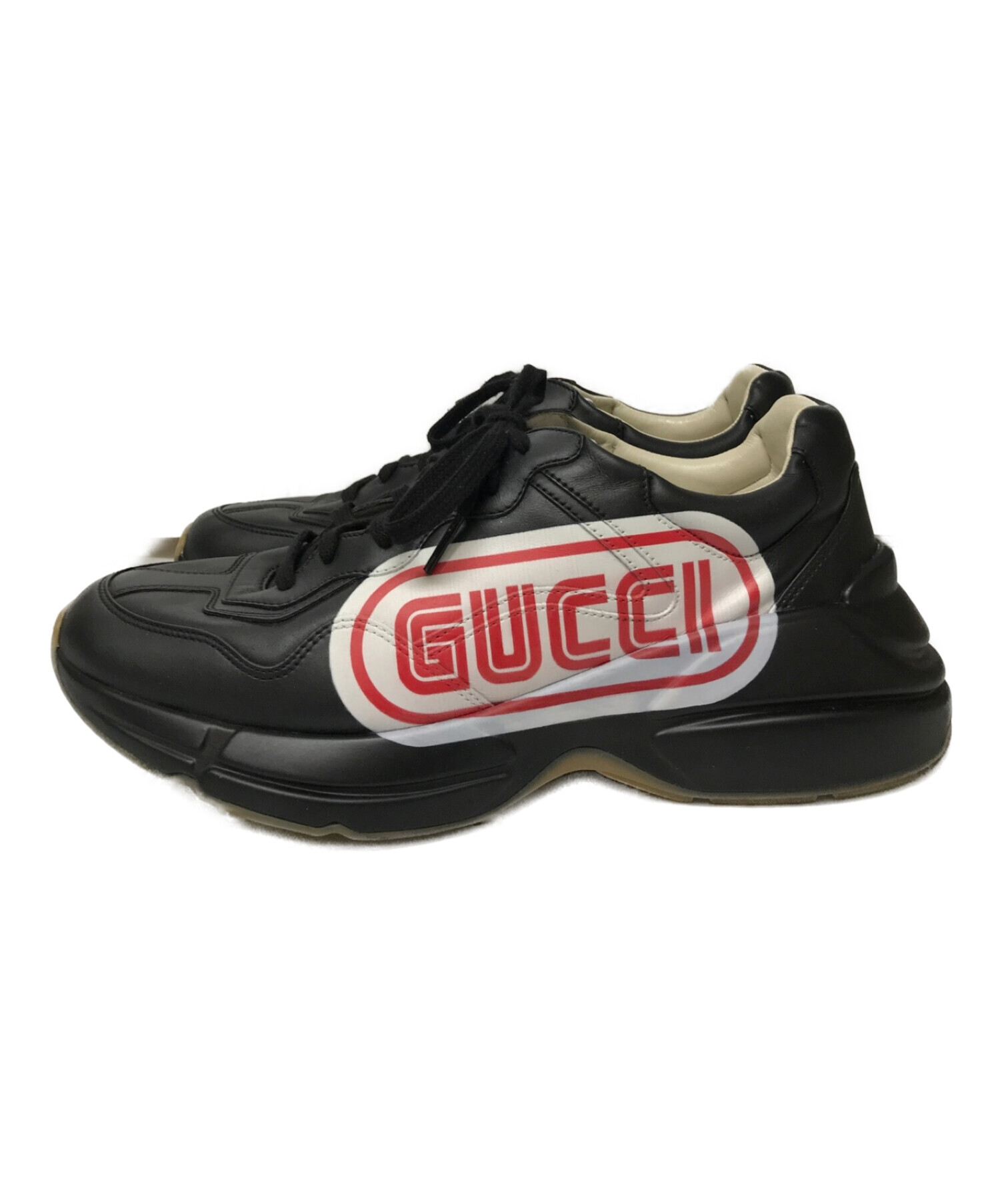 税込) スニーカー グッチ GUCCI - Gucci 8 【古着】【中古】 茶系(総柄