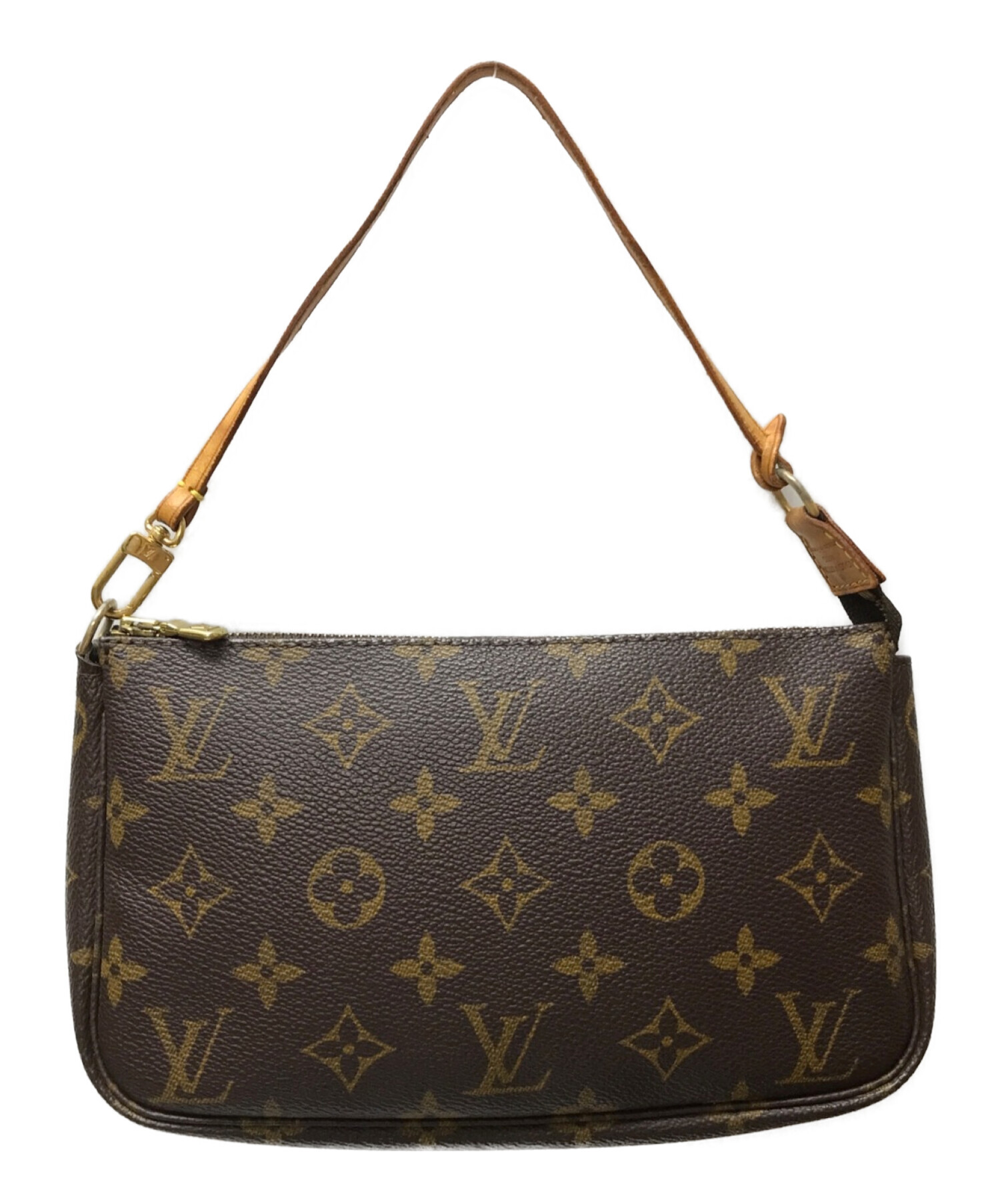 中古・古着通販】LOUIS VUITTON (ルイ ヴィトン) ポーチ ベージュ