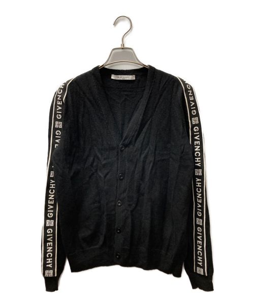 中古・古着通販】GIVENCHY (ジバンシィ) 袖ラインロゴカーディガン