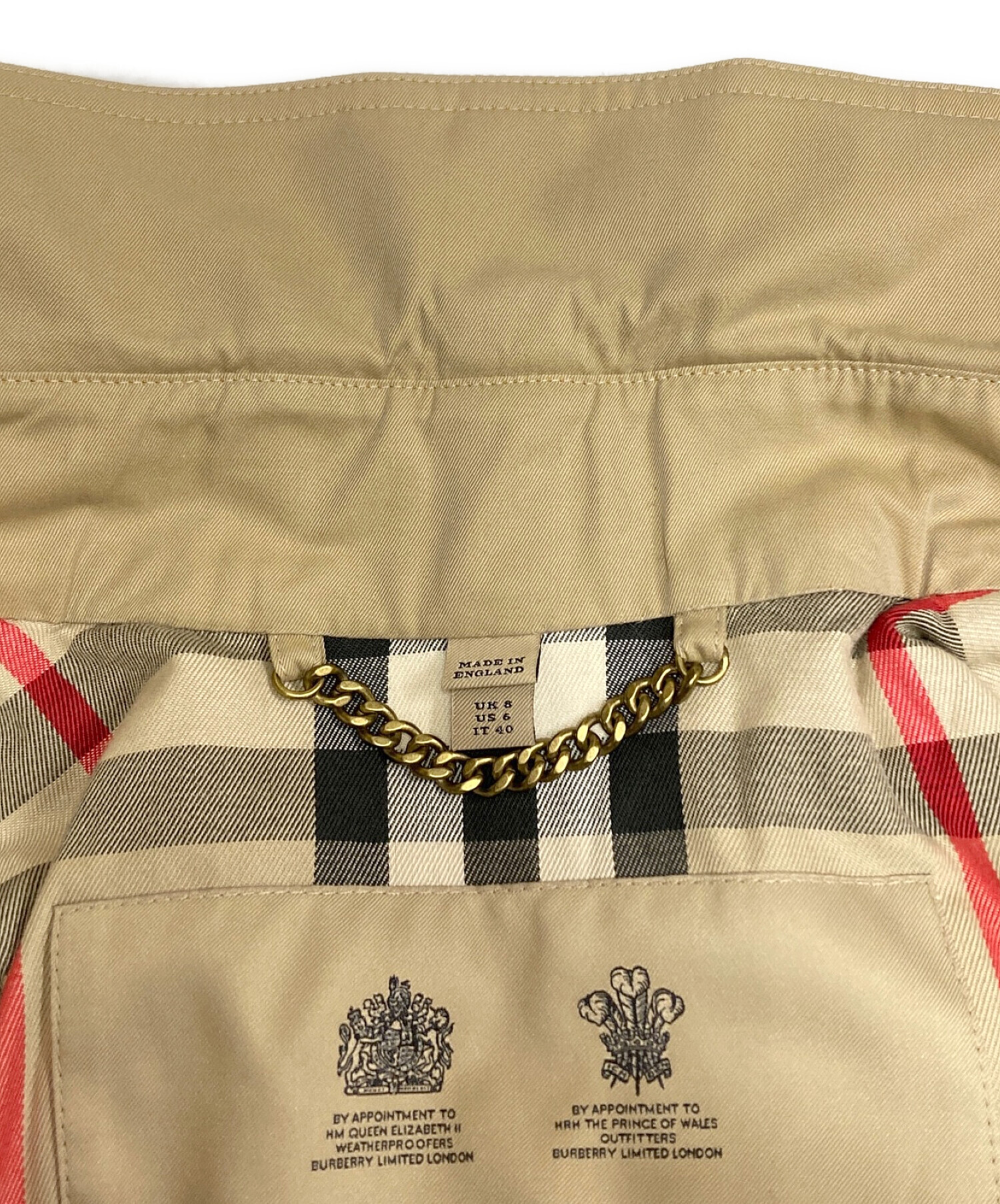 中古・古着通販】BURBERRY (バーバリー) トレンチコート