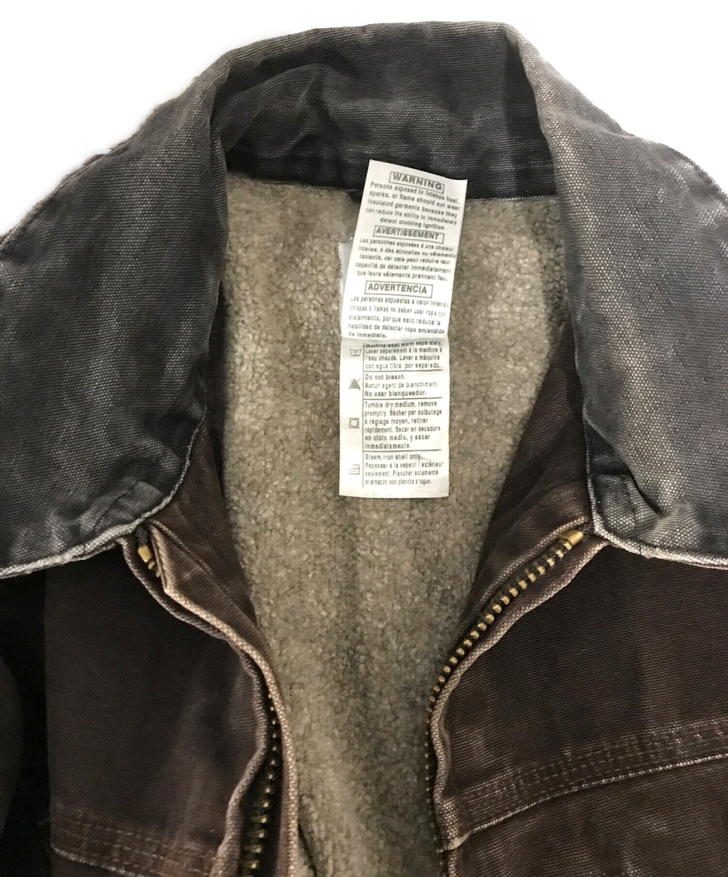 CarHartt (カーハート) リッジコート ブラウン サイズ:Large