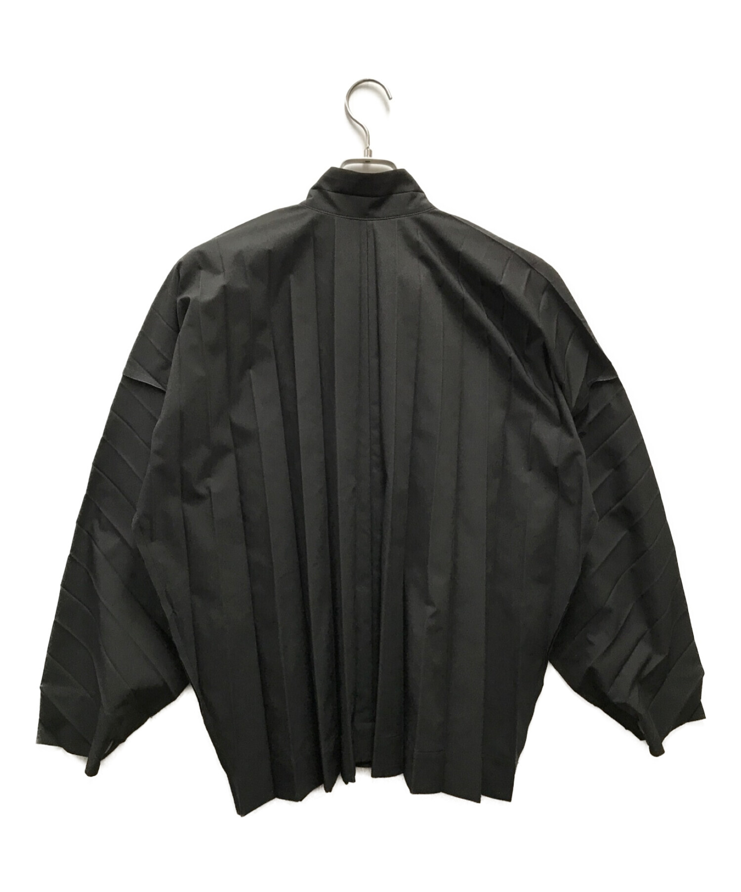 着用1〜2回は程度ですhomme plisse issey miyake エッジコート 黒 サイズ1