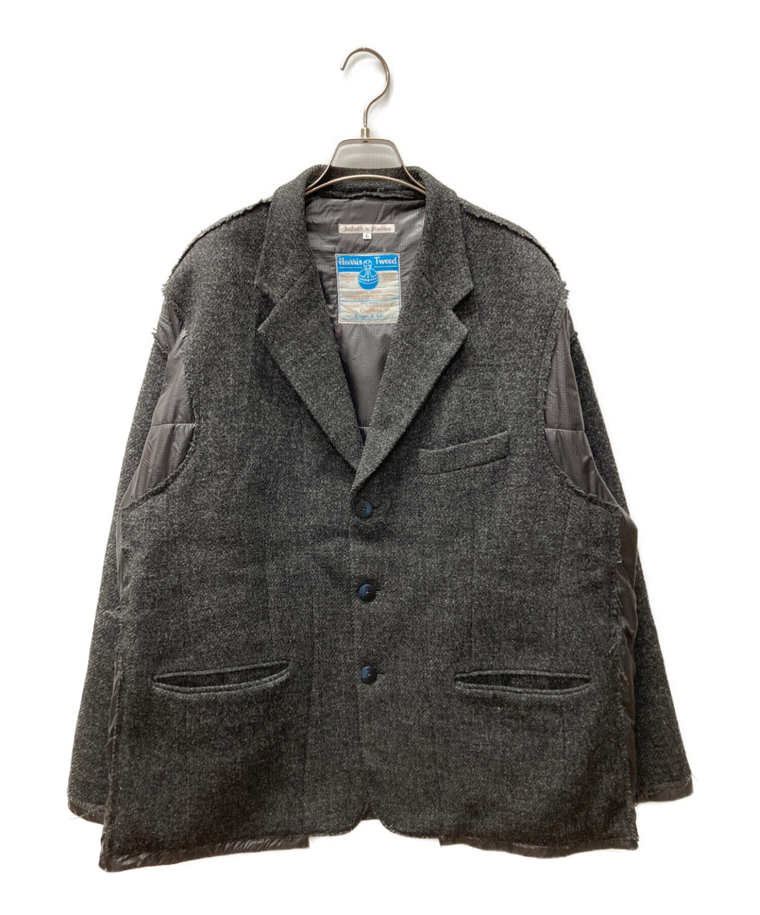 Rebuild by Needles (リビルドバイニードルス) Harris Tweed (ハリスツイード) TWEED JACKET サイズ:L