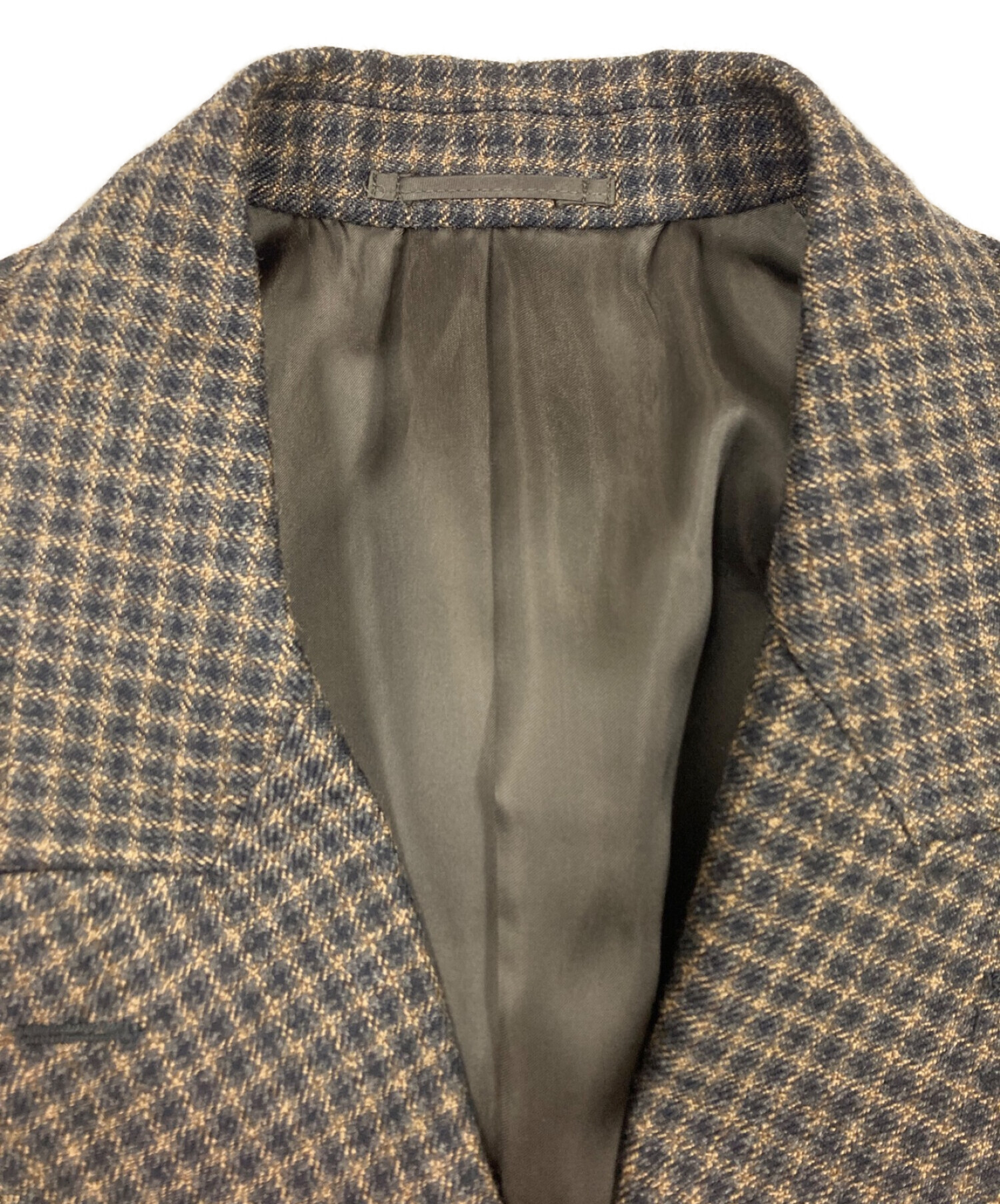 中古・古着通販】SCYE (サイ) Shetland Wool Tweed D・B Short Coat