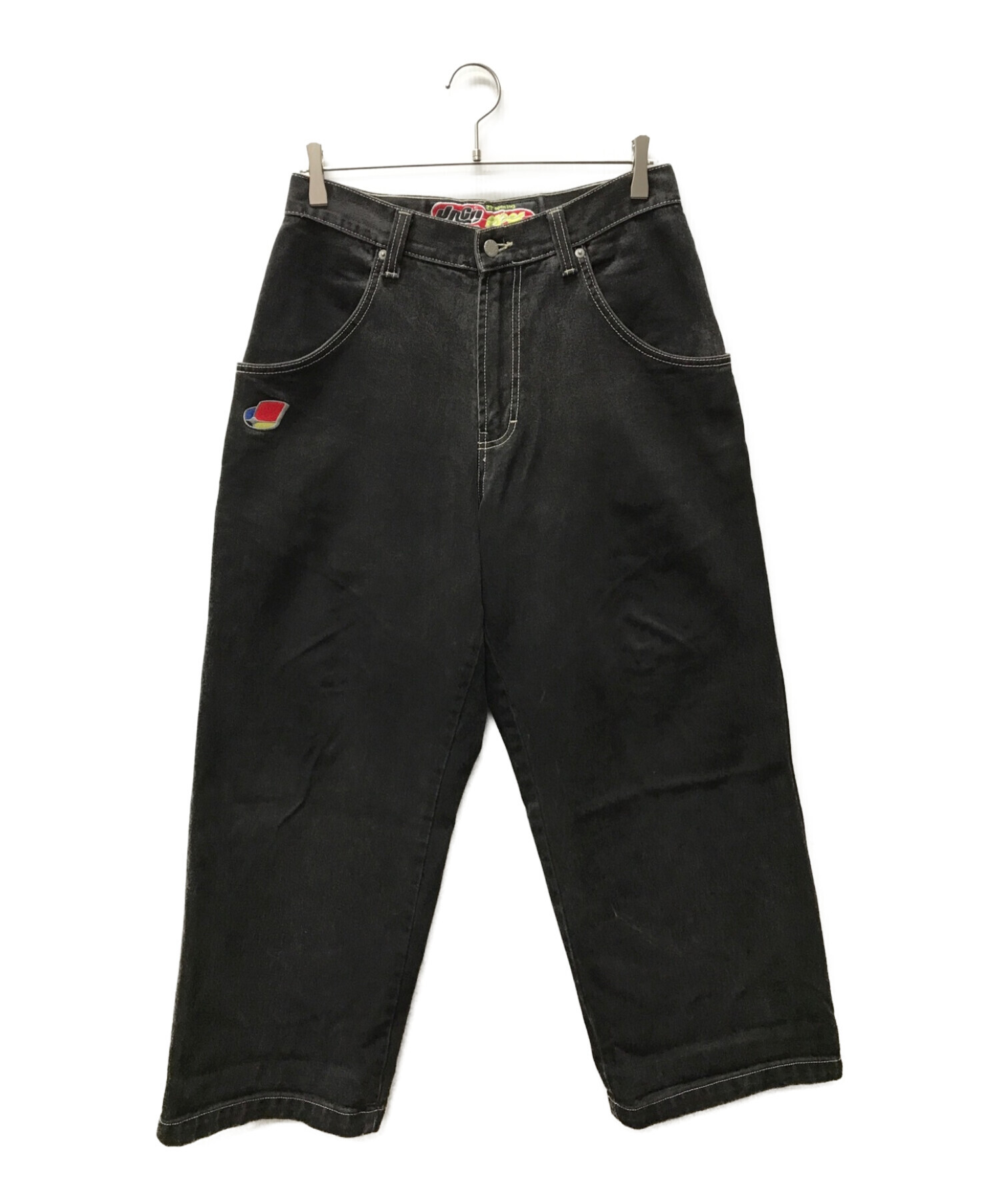 Jnco (ジェーエヌシーオー) バギーデニムパンツ ブラック サイズ:W32　L30