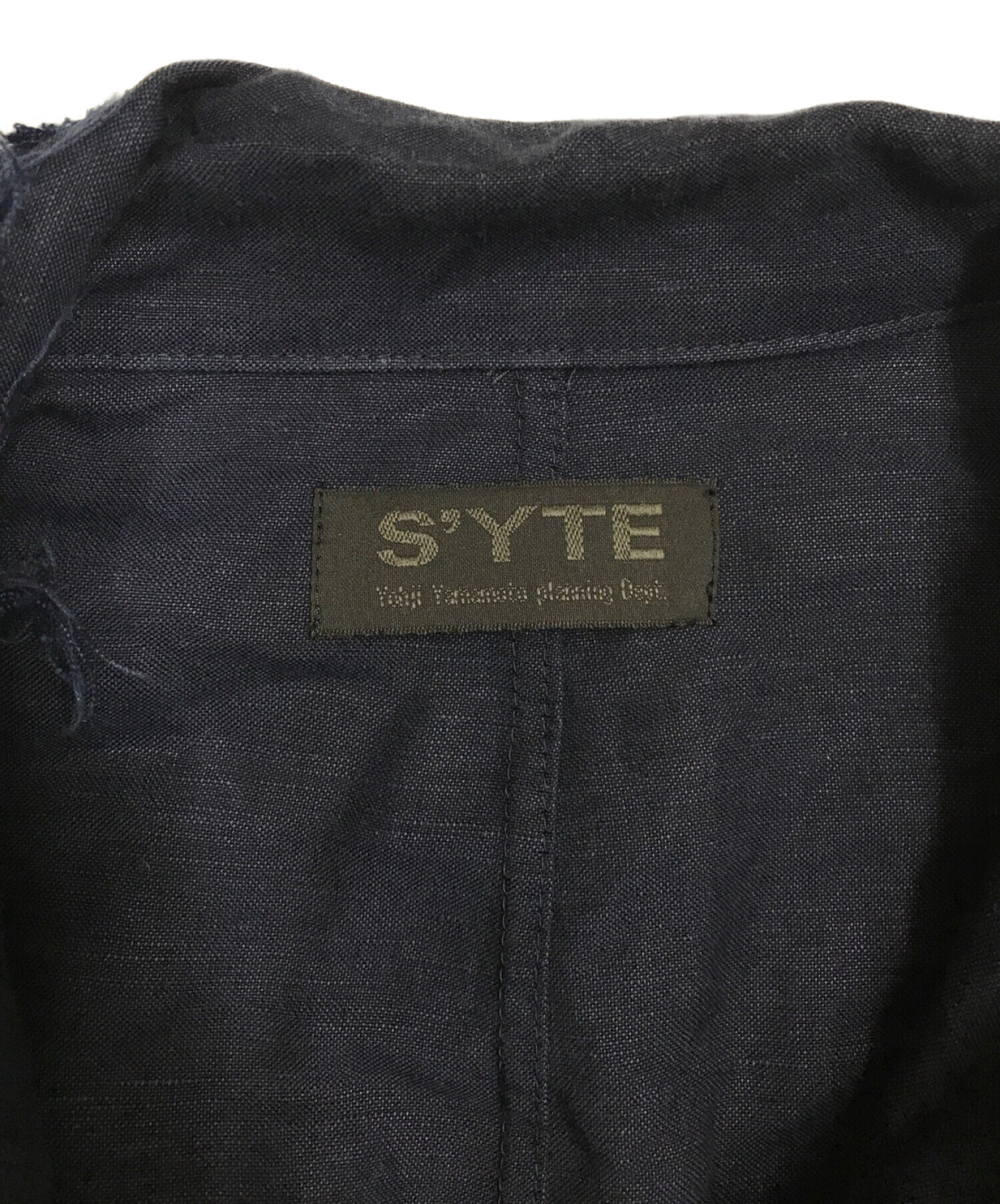 中古・古着通販】s'yte (サイト) リネンレーヨンスプリングコート