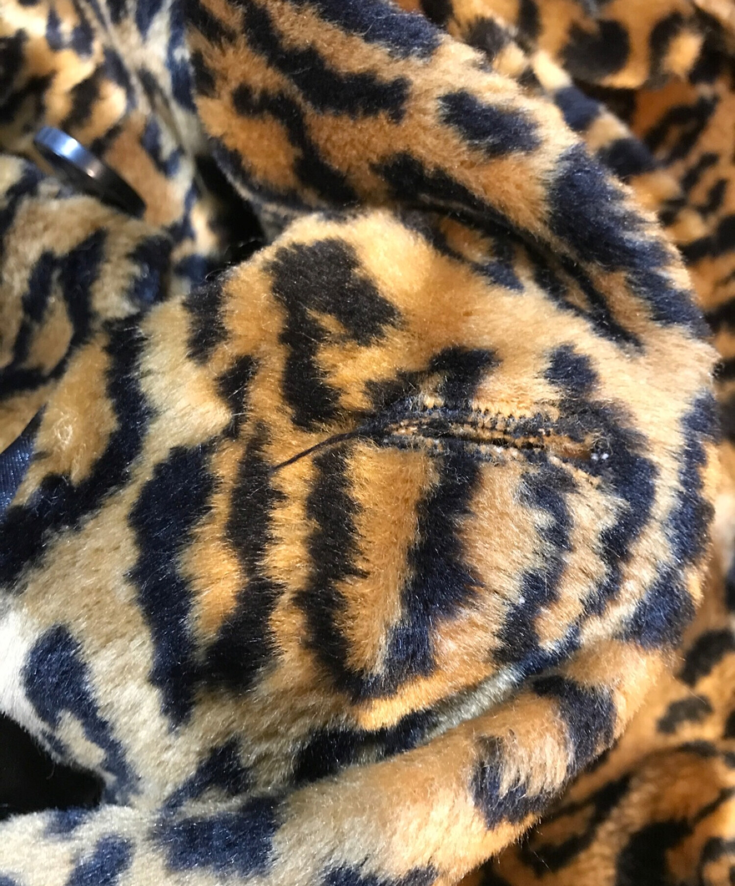 SUPREME (シュプリーム) Faux Fur Leopard Jacket ベージュ サイズ:S