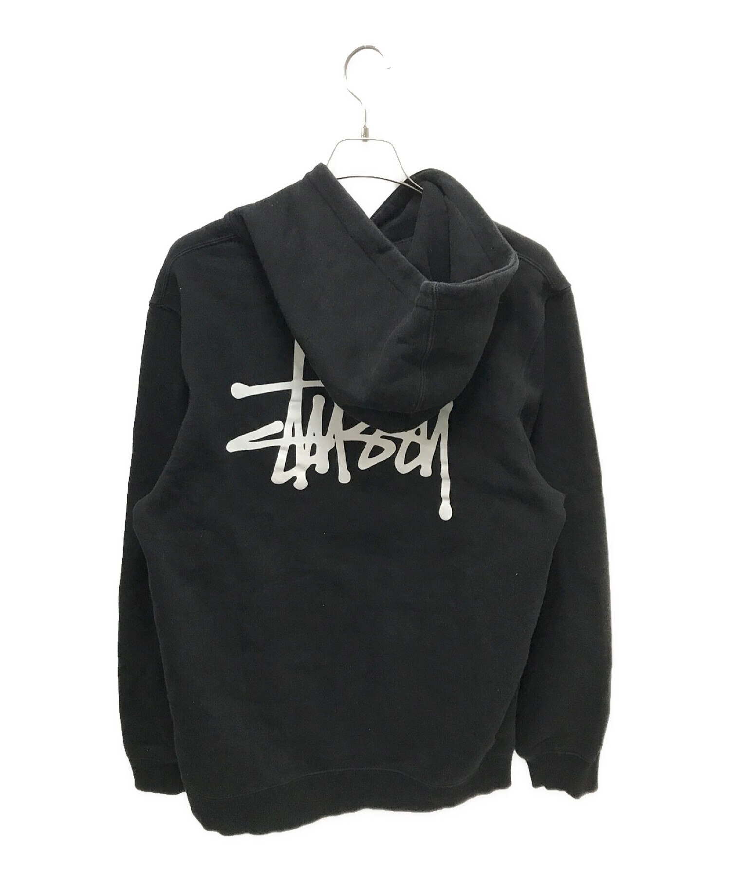 stussy (ステューシー) Basic Stussy Hoodie ブラック サイズ:L