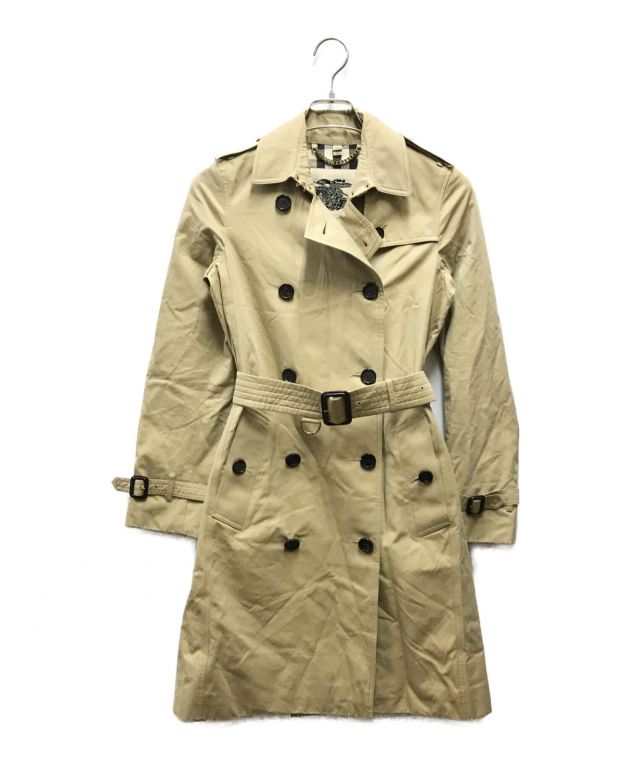 中古・古着通販】BURBERRY (バーバリー) トレンチコート ベージュ サイズ:UK 4｜ブランド・古着通販 トレファク公式【TREFAC  FASHION】スマホサイト