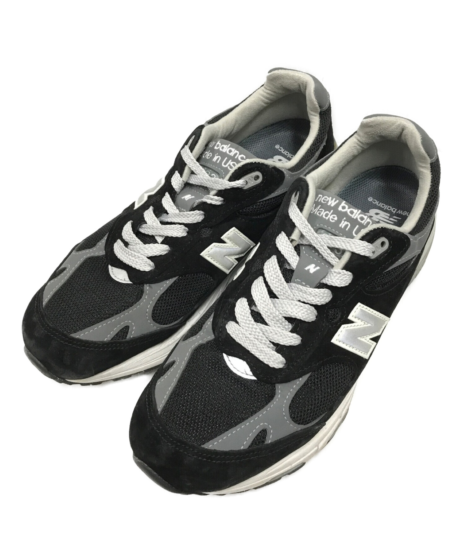 NEW BALANCE (ニューバランス) 993ローカットスニーカー ブラック サイズ:28.5