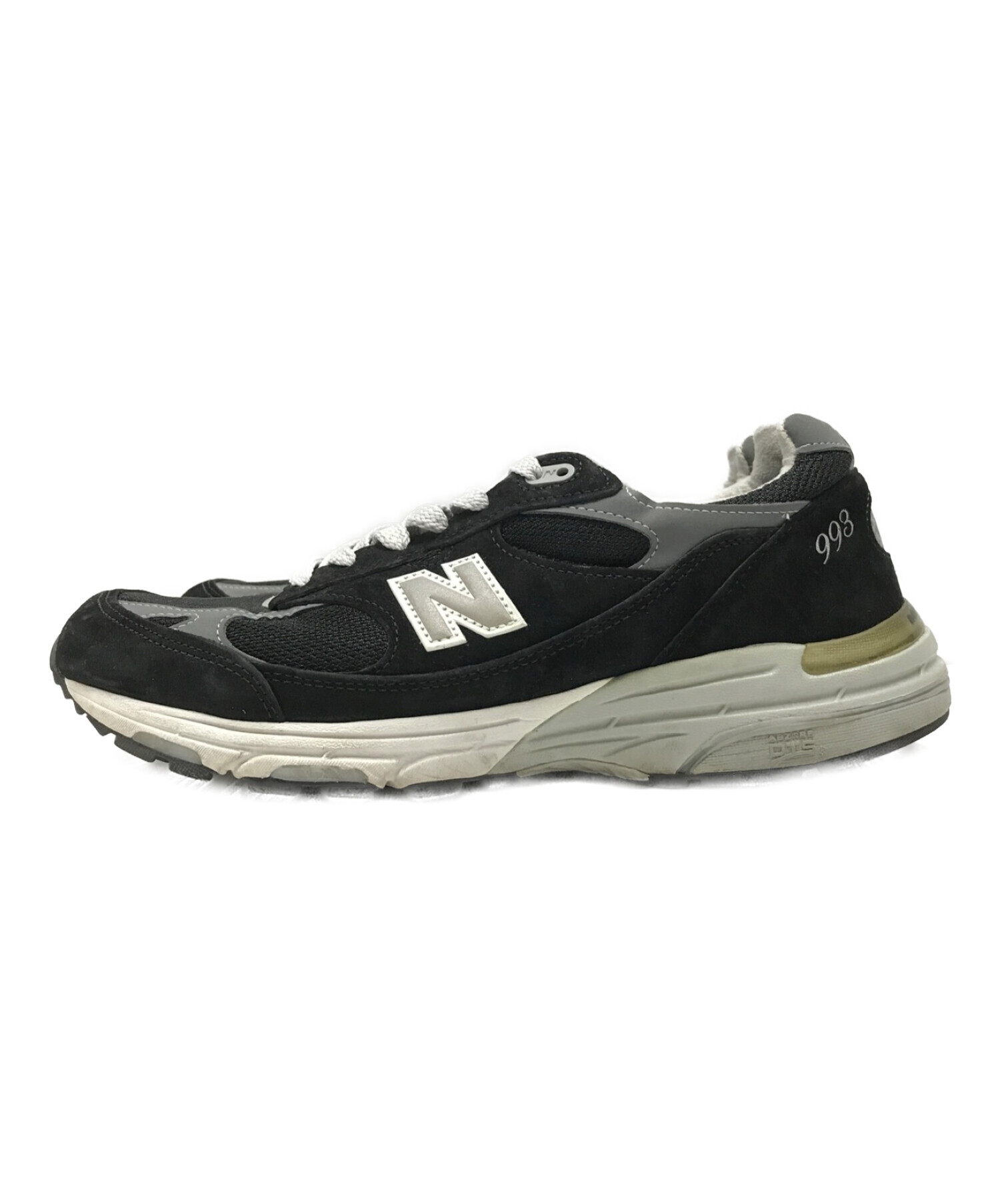 NEW BALANCE (ニューバランス) 993ローカットスニーカー ブラック サイズ:28.5