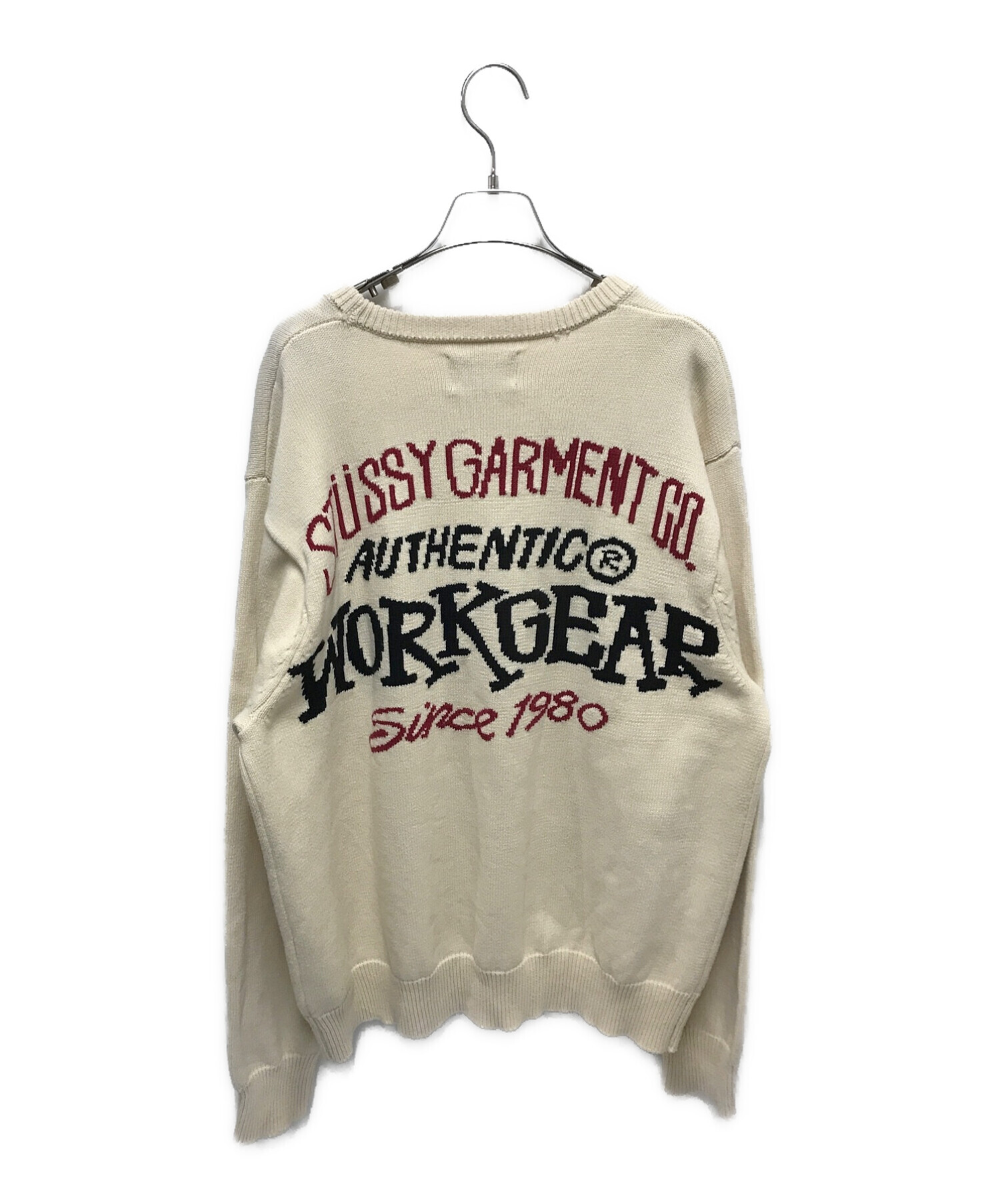 中古・古着通販】stussy (ステューシー) AUTHENTIC WORKGEAR SWEATER