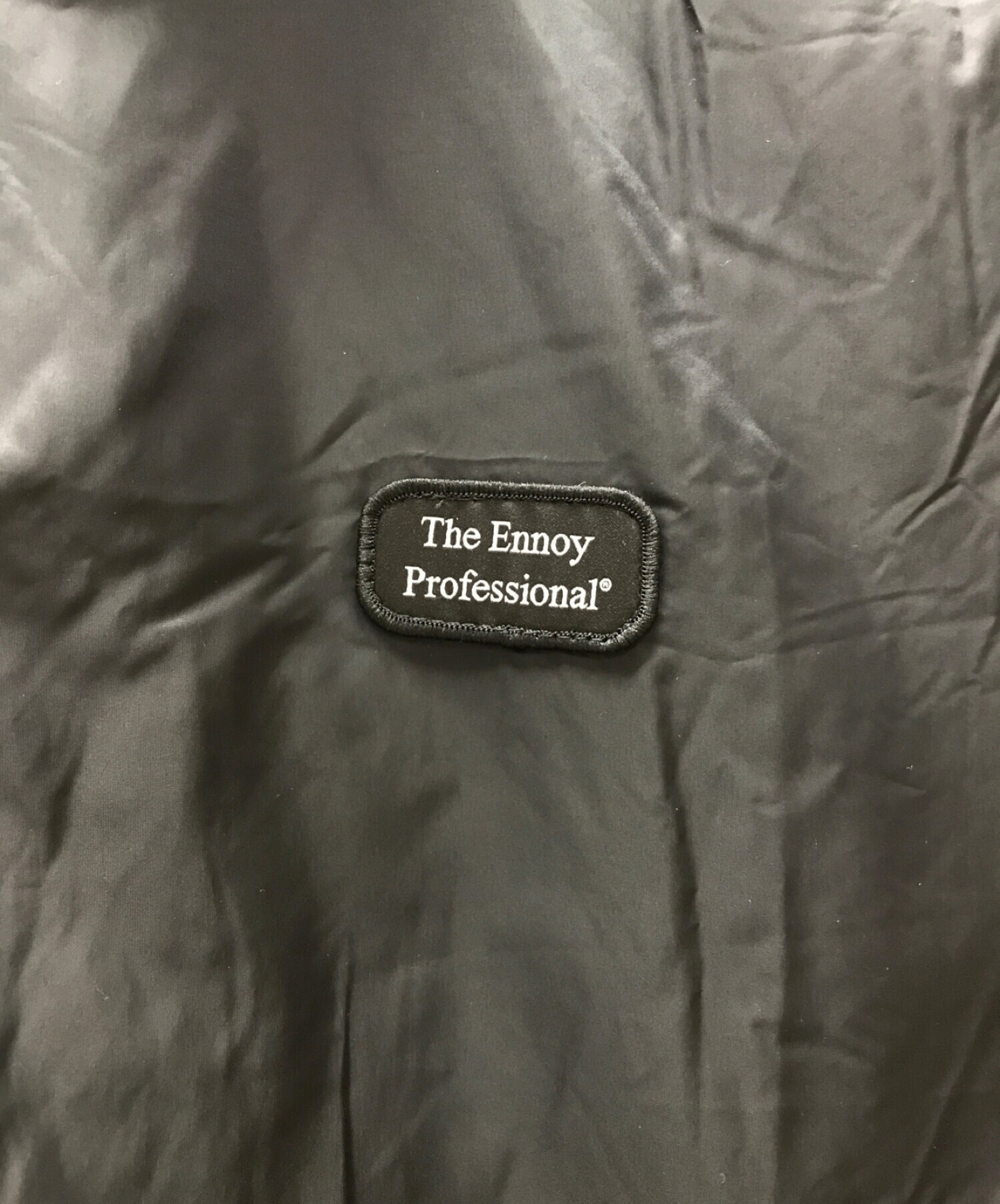 The Ennoy Professional (ザ エンノイ プロフェッショナル) Professional Nylon Coach Jacket  ブラック サイズ:XL