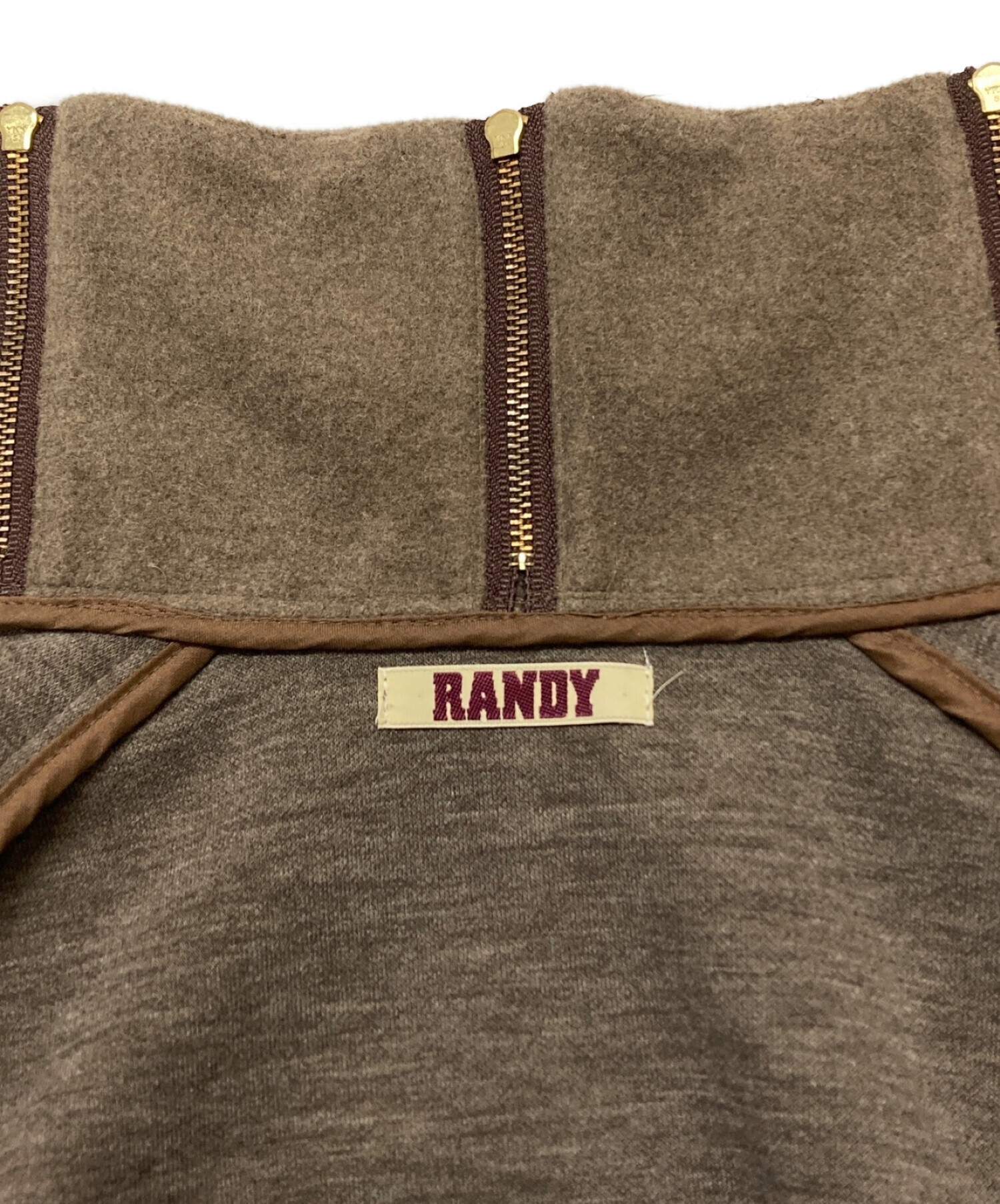 RANDY (ランディー) Emmanuel 4 zip blouson ベージュ サイズ:2