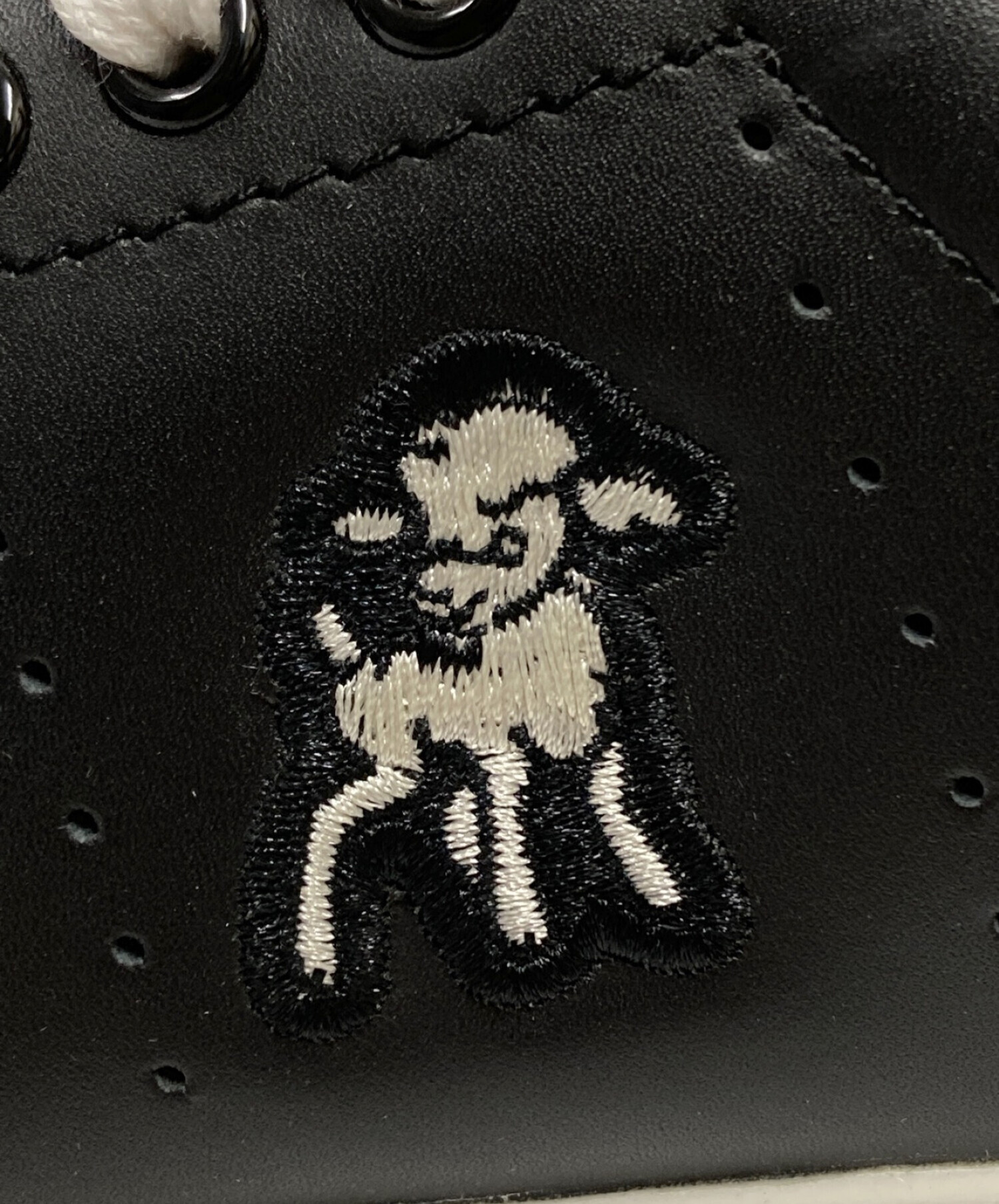 中古・古着通販】UNDERCOVER (アンダーカバー) Sheep刺繍レザースニーカー ブラック サイズ:XS｜ブランド・古着通販  トレファク公式【TREFAC FASHION】スマホサイト