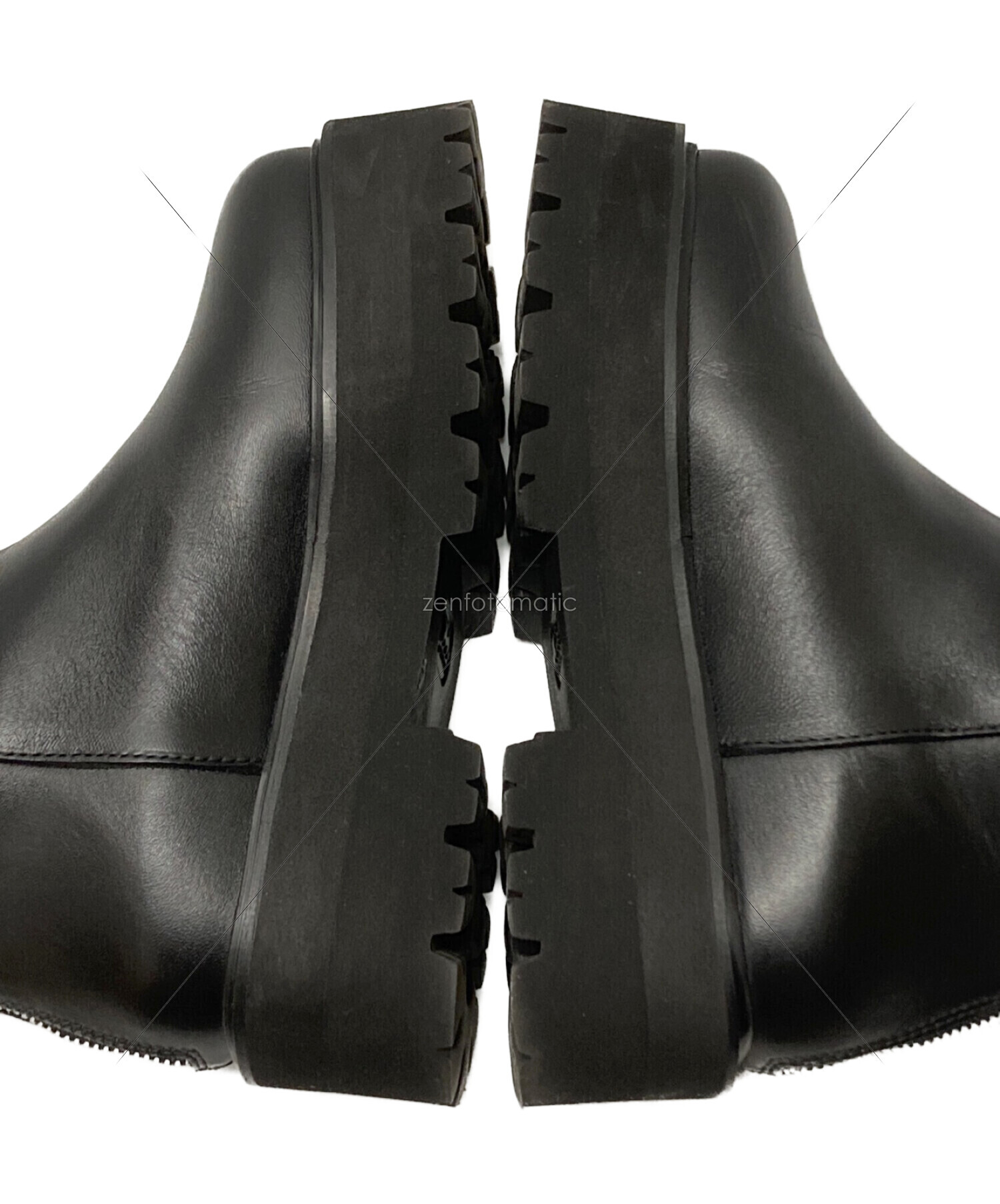 Caminando (カミナンド) TREK SOLE BACKZIP BOOTS ブラック サイズ:5