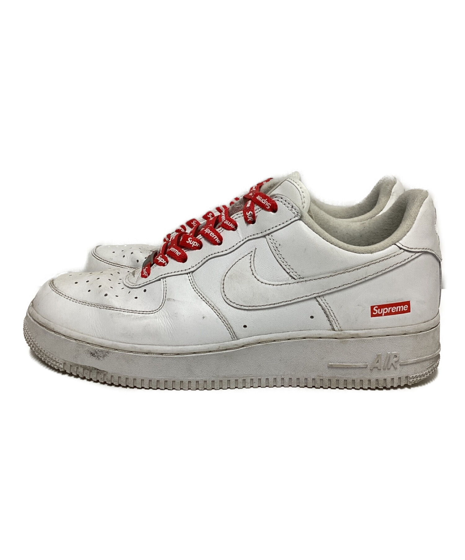 NIKE (ナイキ) SUPREME (シュプリーム) ローカットスニーカー ホワイト サイズ:27