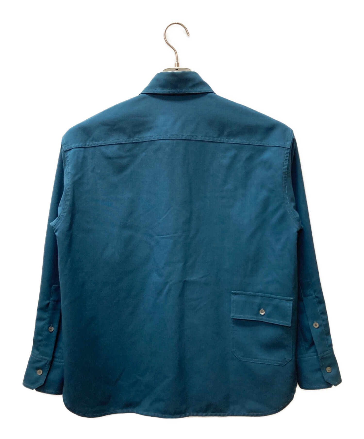 MARNI (マルニ) トロピカルウールシャツ グリーン サイズ:44