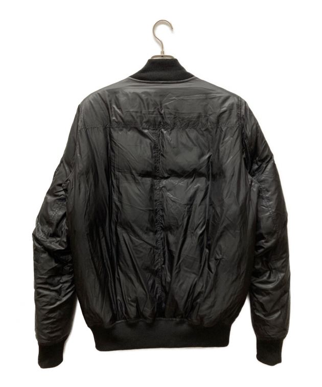 中古・古着通販】RICK OWENS (リックオウエンス) FLIGHT BOMBER DOWN JACKET ブラック サイズ:50  IT｜ブランド・古着通販 トレファク公式【TREFAC FASHION】スマホサイト