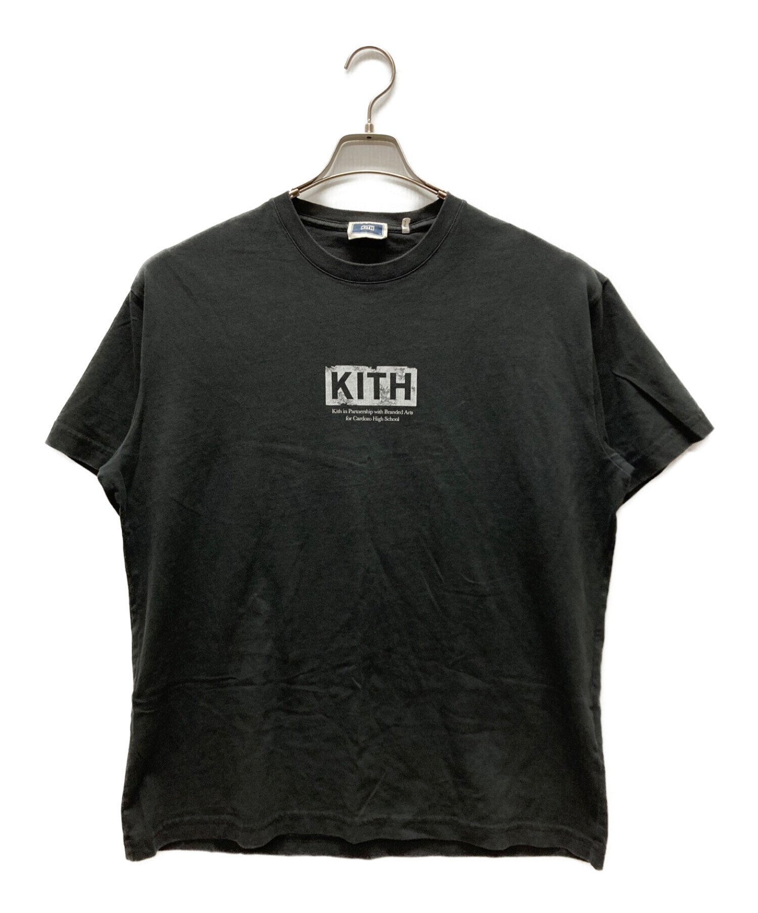 KITH (キス) Kith for Daniel Arsham Branded Tee ブラック サイズ:L