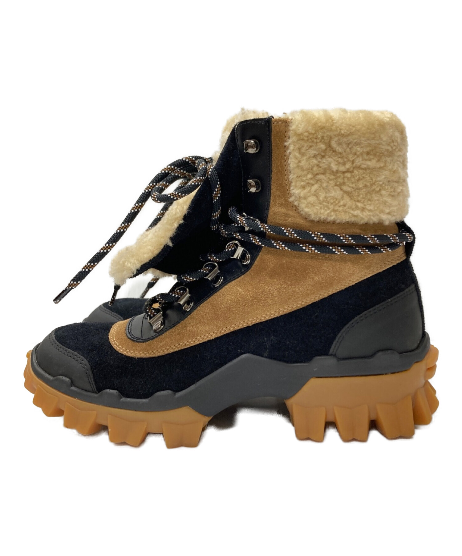 MONCLER (モンクレール) HARRIETT BOOT ブラウン サイズ:36