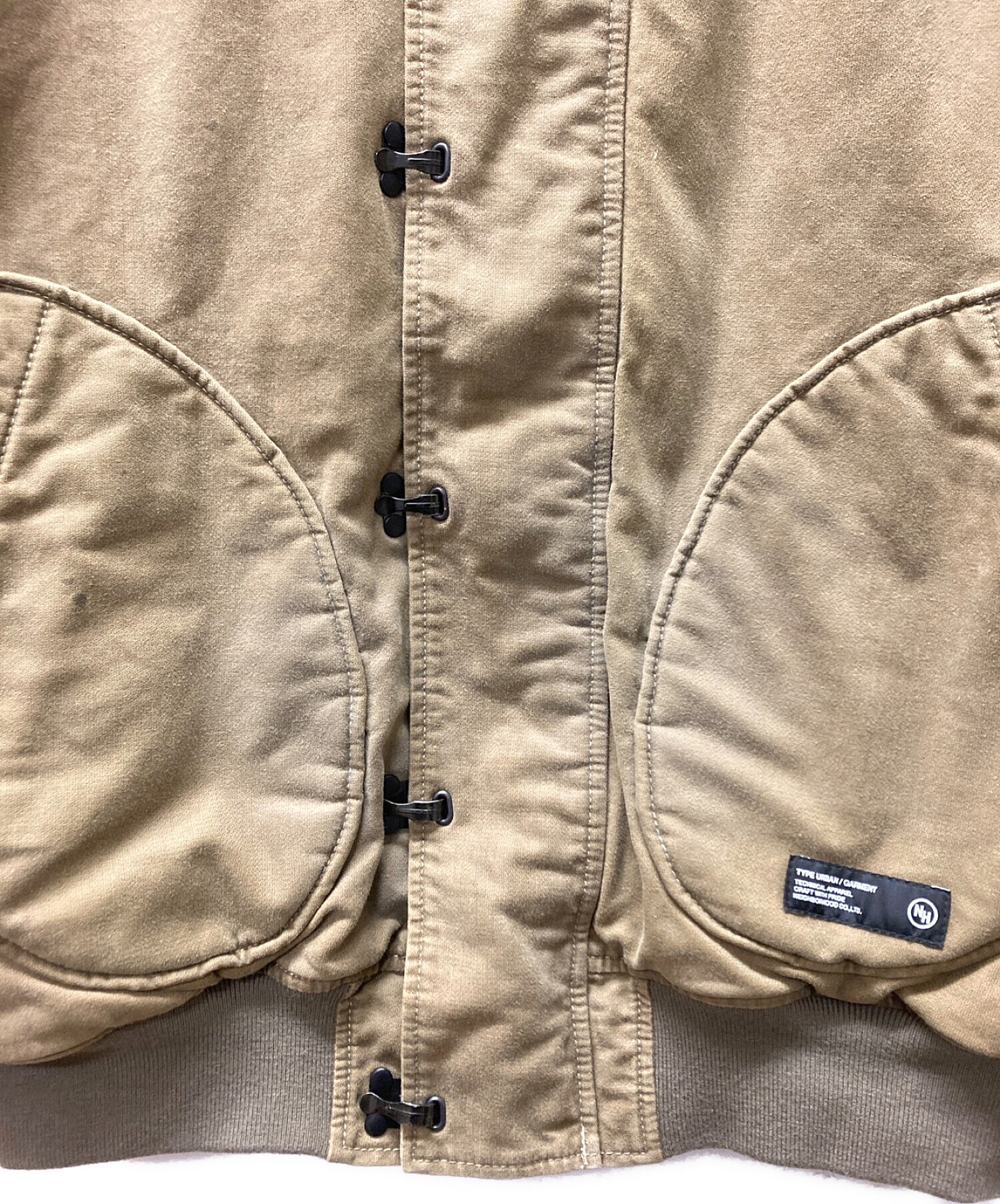 NEIGHBORHOOD (ネイバーフッド) DECK JACKET カーキ サイズ:Ｌ