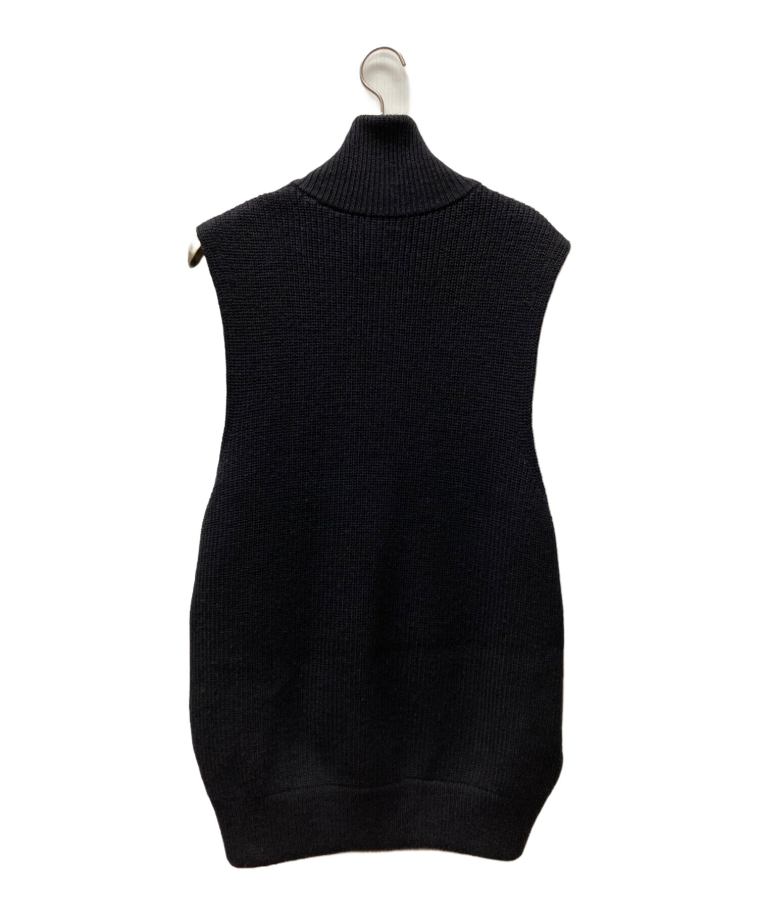 stein (シュタイン) OVERSIZED DRIVERS KNIT ZIP VEST ネイビー サイズ:S