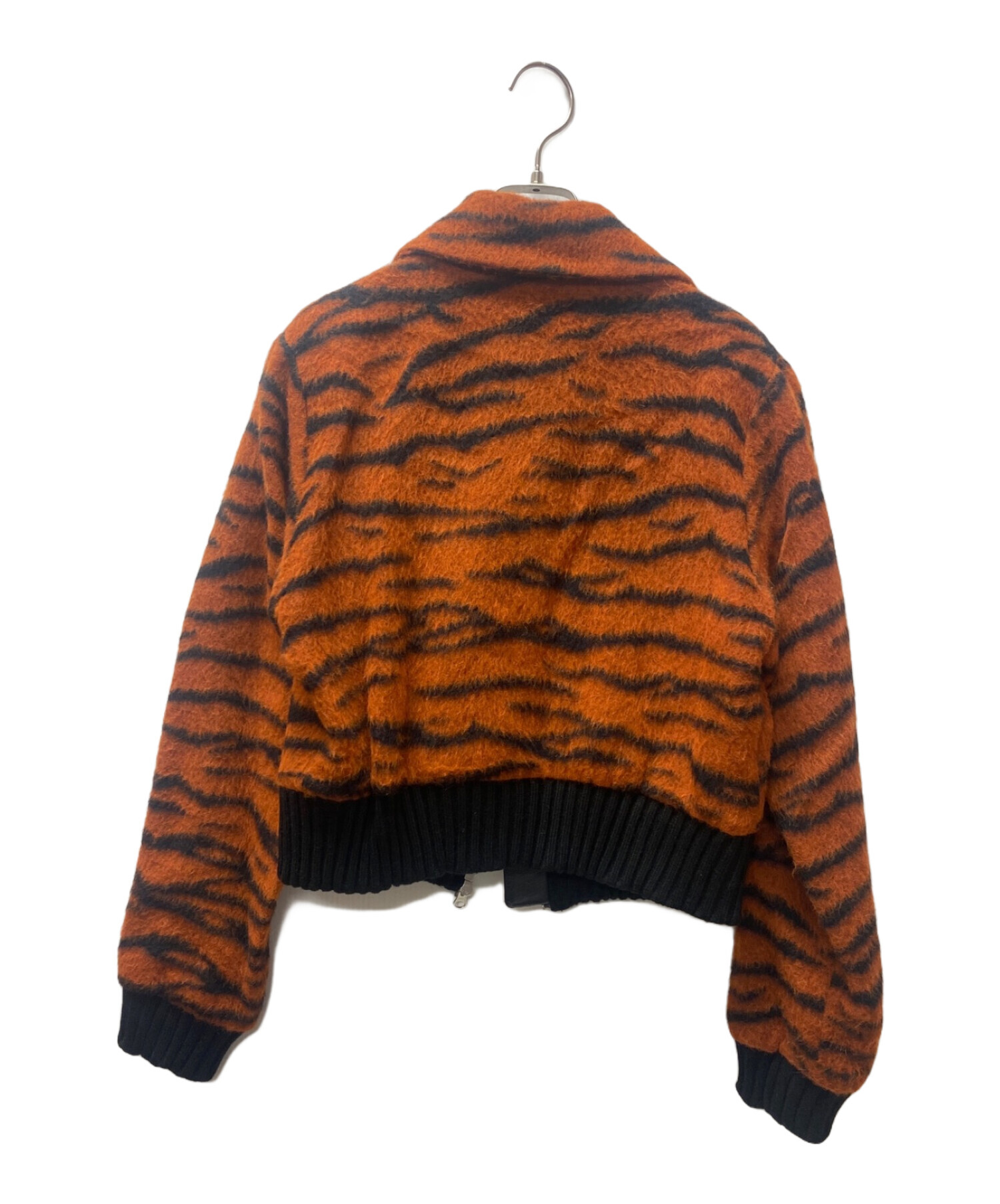 JOHN LAWRENCE SULLIVAN (ジョンローレンスサリバン) TIGER SHAGGY ZIP-UP JACKET  タイガーシャギージップアップブルゾン オレンジ サイズ:SIZE M