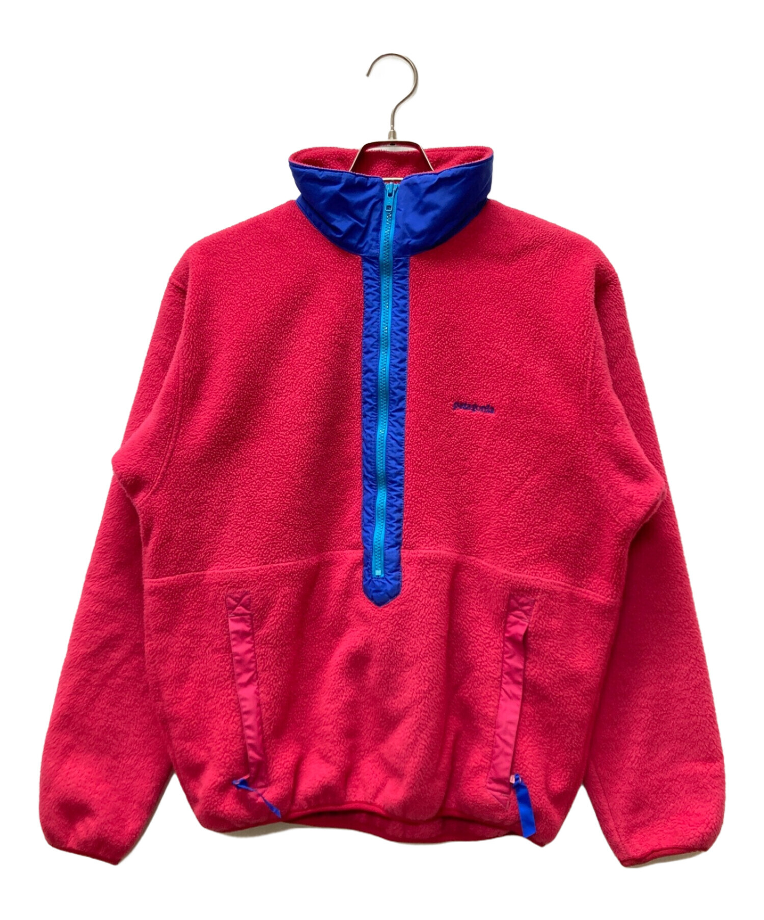 Patagonia (パタゴニア) ハーフジップフリースプルオーバー ピンク サイズ:M