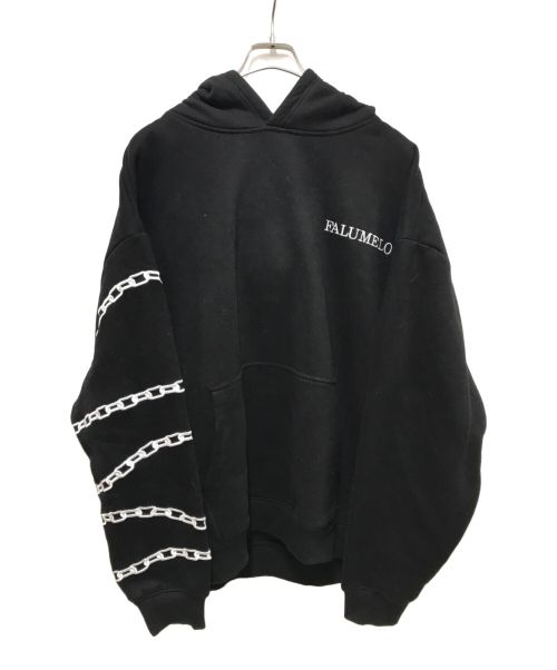 中古・古着通販】FALUMELO (ファルメロ) ORIGINAL HOODIE ブラック サイズ:L｜ブランド・古着通販  トレファク公式【TREFAC FASHION】スマホサイト