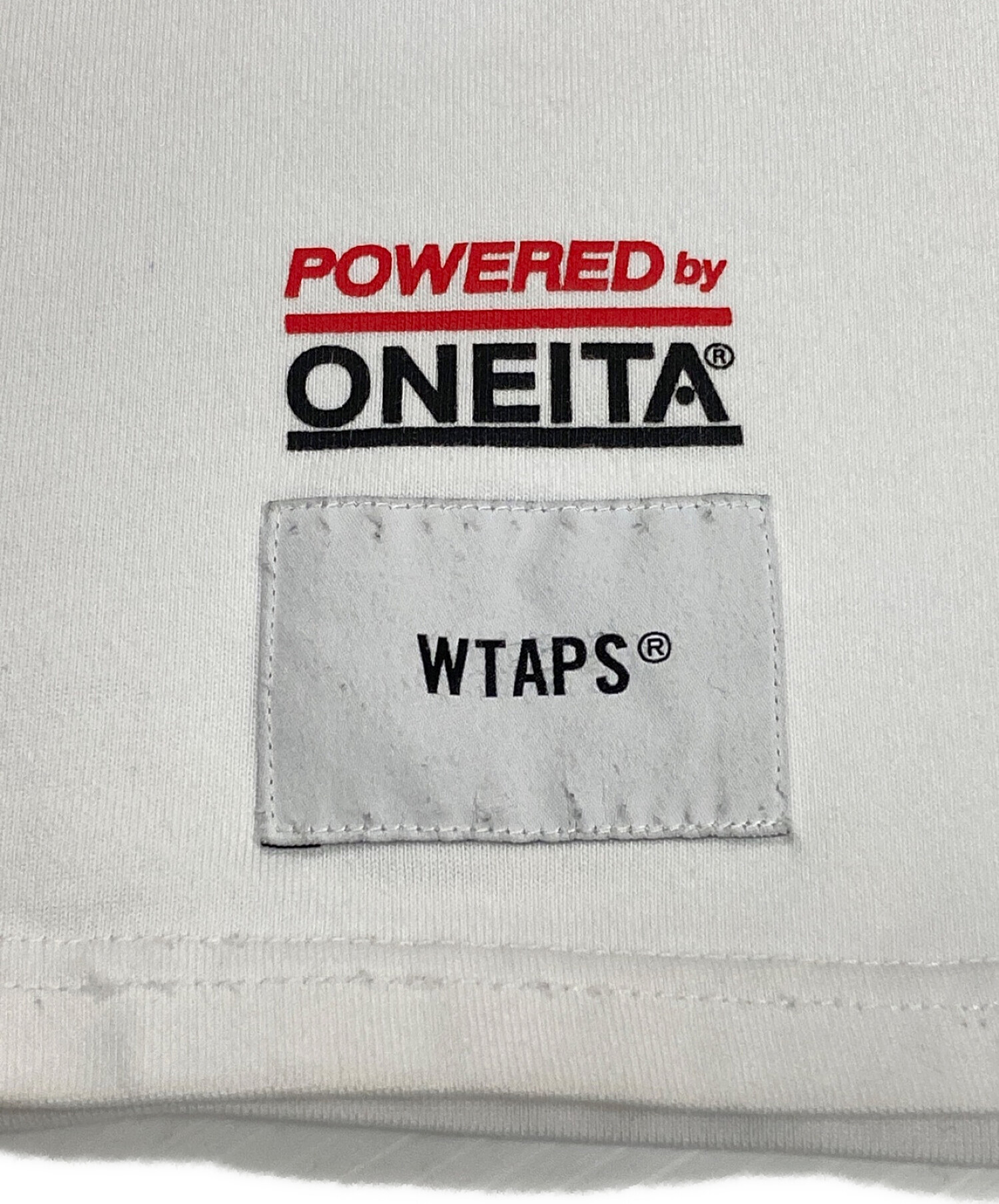 中古・古着通販】WTAPS (ダブルタップス) ONEITA (オニータ) POWER-T/LS ホワイト サイズ:L｜ブランド・古着通販  トレファク公式【TREFAC FASHION】スマホサイト