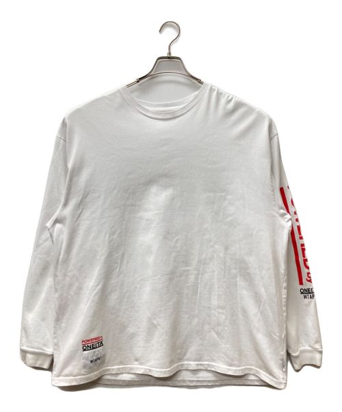 【中古・古着通販】WTAPS (ダブルタップス) ONEITA (オニータ) POWER-T/LS ホワイト サイズ:L｜ブランド・古着通販  トレファク公式【TREFAC FASHION】スマホサイト