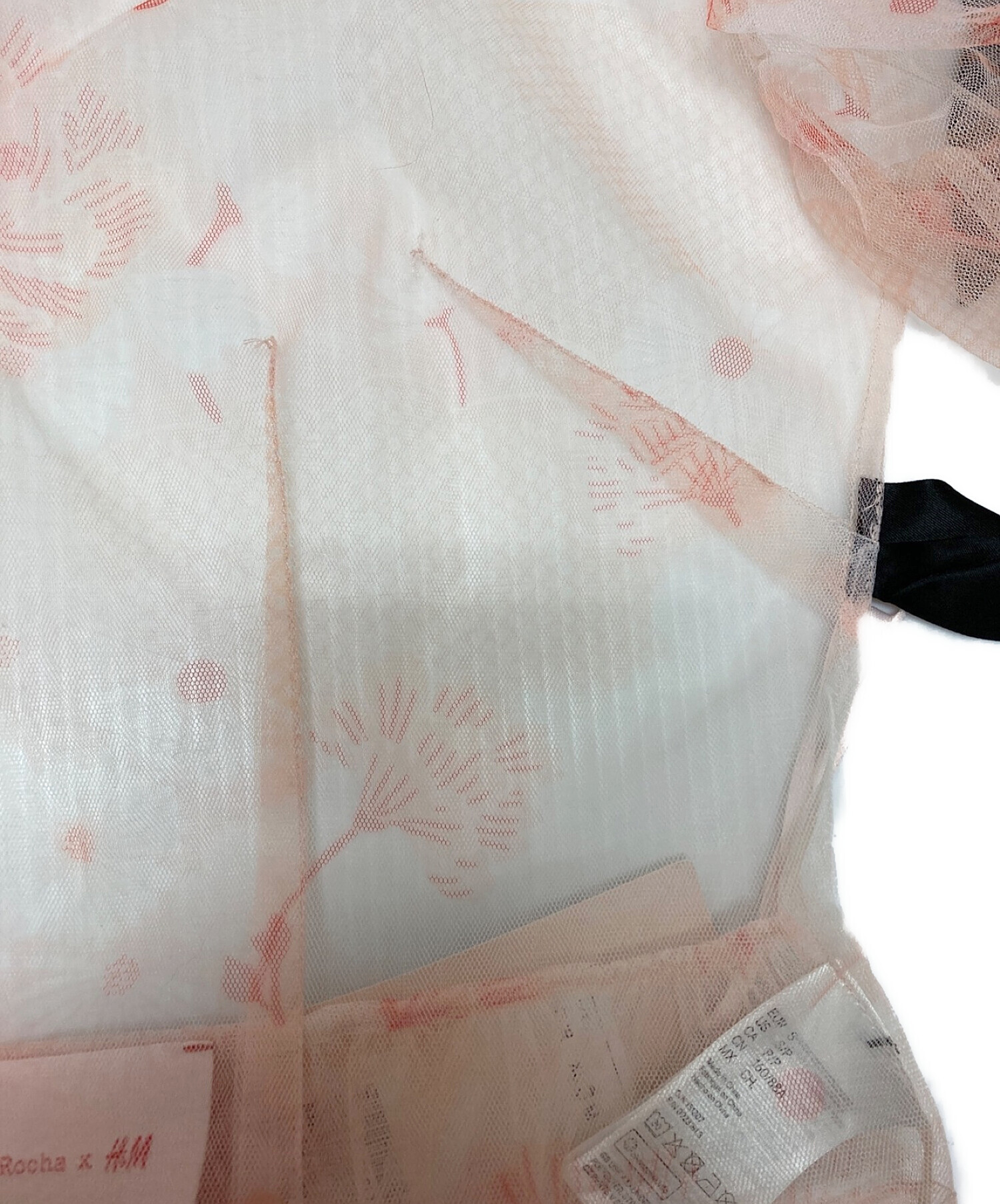 中古・古着通販】H&M (エイチアンドエム) Simone Rocha (シモーネ ロシャ) チュールトップ ピンク サイズ:S  未使用品｜ブランド・古着通販 トレファク公式【TREFAC FASHION】スマホサイト