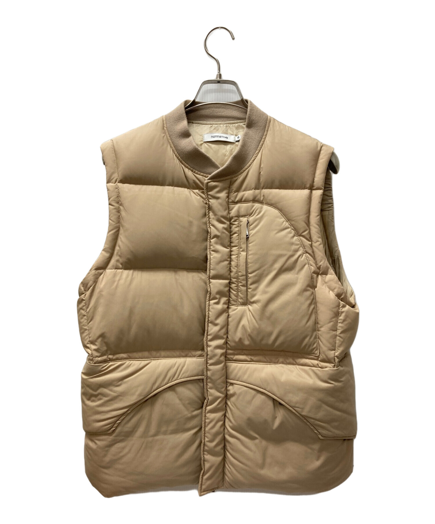 nonnative (ノンネイティブ) HIKER DOWN VEST ベージュ サイズ:M