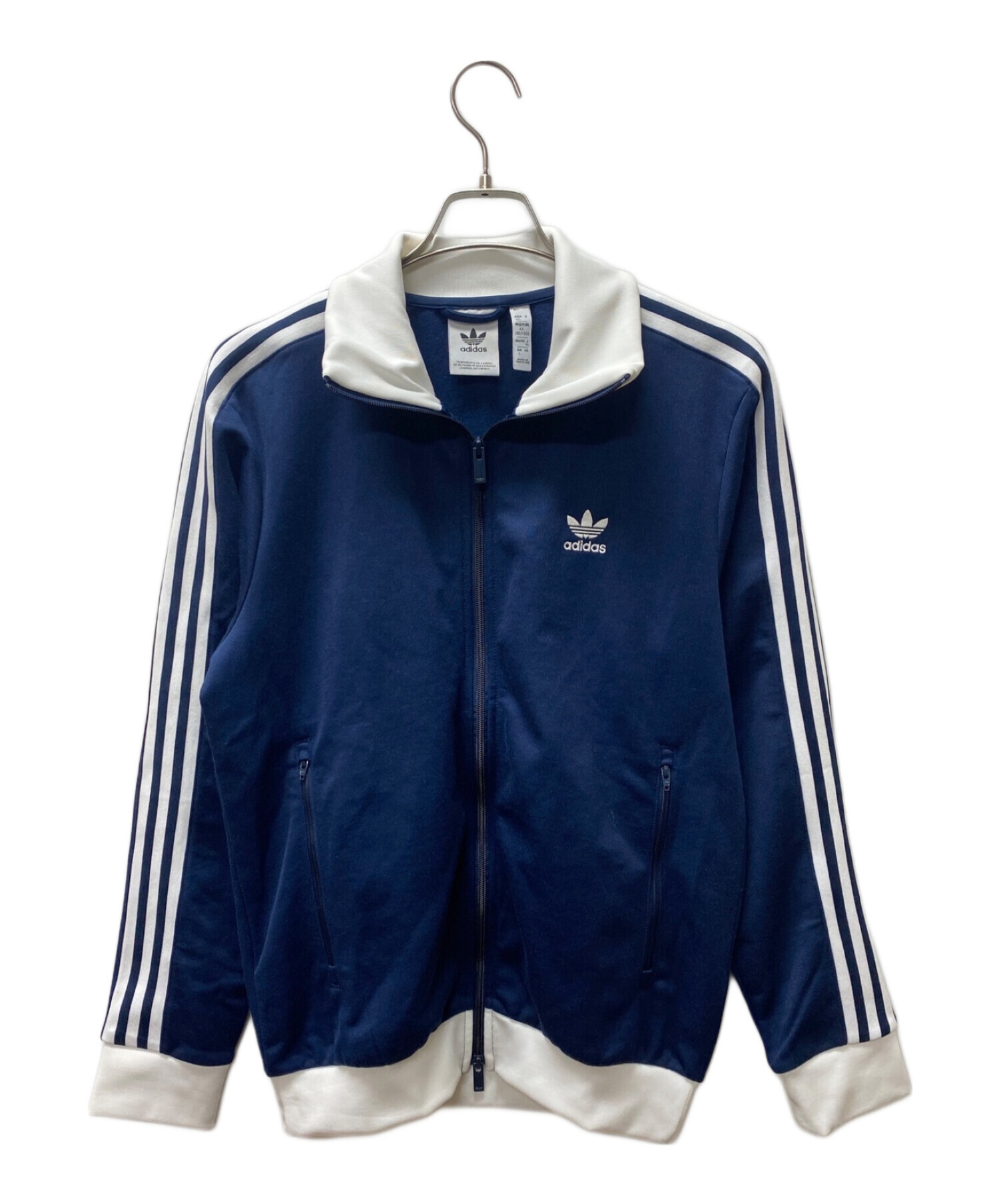 中古・古着通販】adidas (アディダス) クラシックスベッケンバウアートラックトップジャケット ネイビー サイズ:Ｌ｜ブランド・古着通販  トレファク公式【TREFAC FASHION】スマホサイト