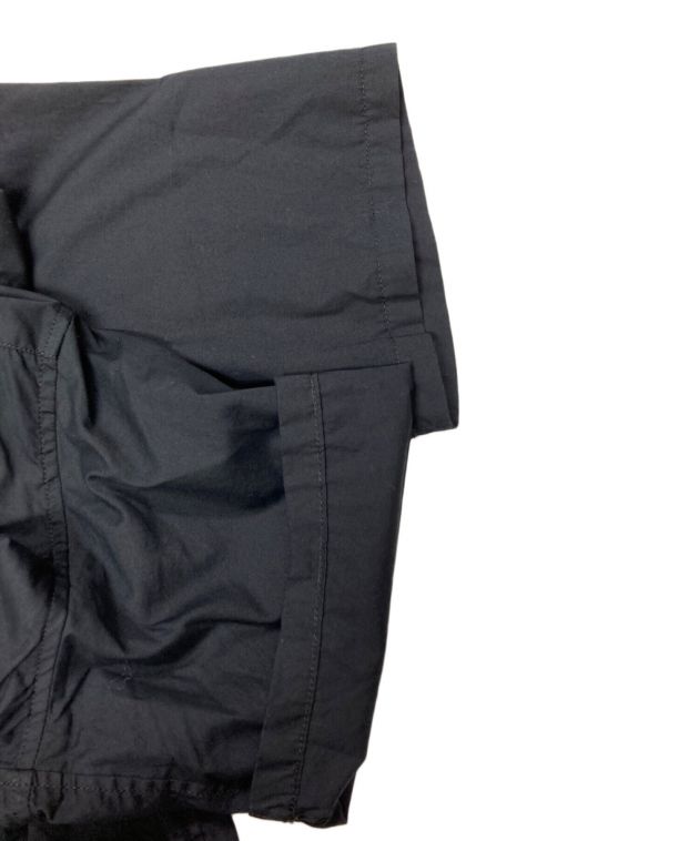 Yohji Yamamoto pour homme (ヨウジヤマモト プールオム) 環縫いブロード半袖パッチワークシャツ ブラック サイズ:3