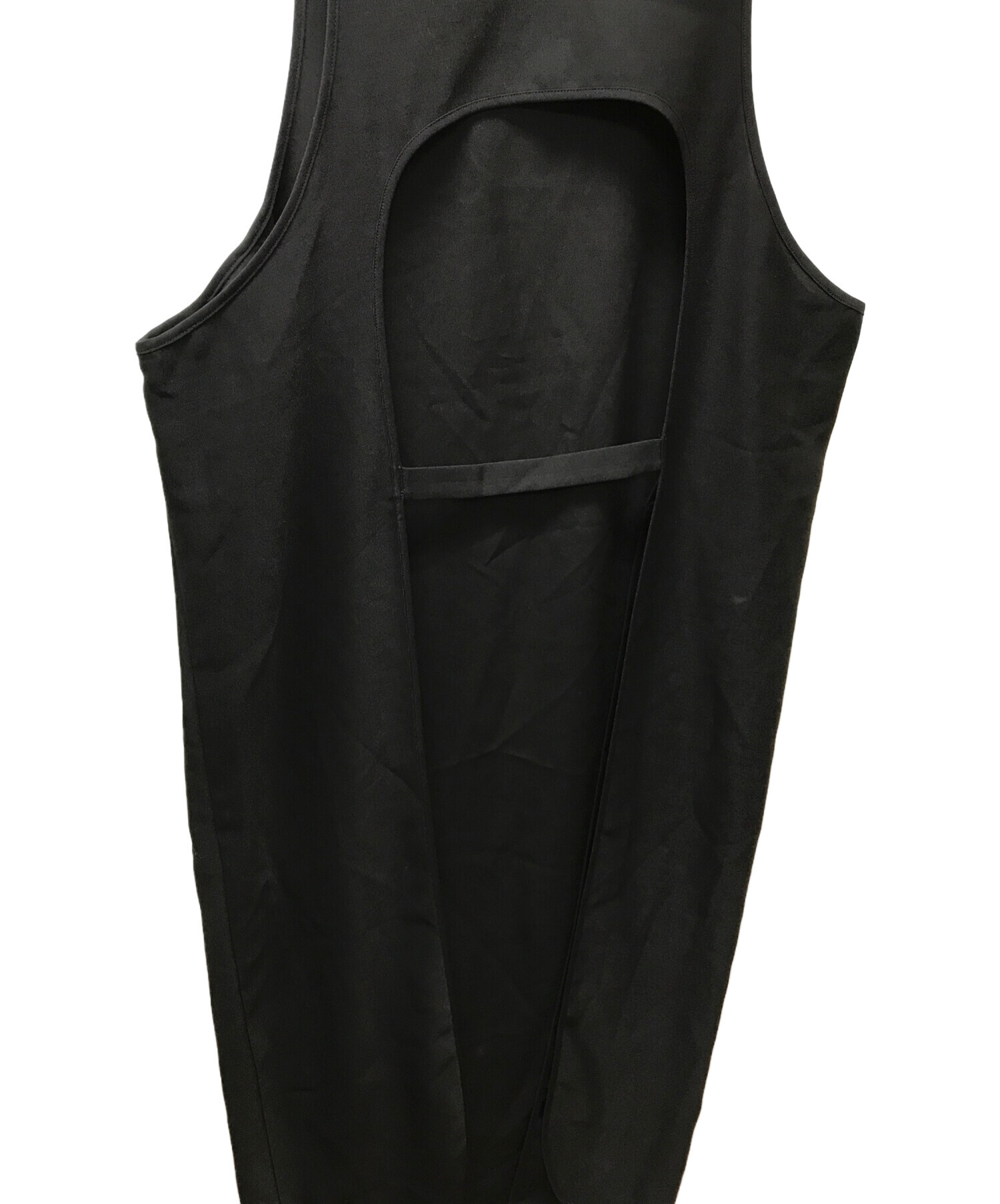 中古・古着通販】ENFOLD (エンフォルド) BACK-HOLE VEST ブラック サイズ:38｜ブランド・古着通販 トレファク公式【TREFAC  FASHION】スマホサイト