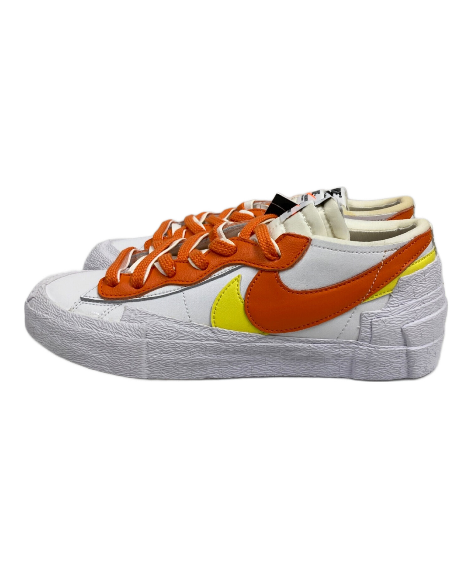 中古・古着通販】NIKE (ナイキ) sacai (サカイ) ナイキブレーザーLOW オレンジ×ホワイト サイズ:26.5 未使用品｜ブランド・古着通販  トレファク公式【TREFAC FASHION】スマホサイト