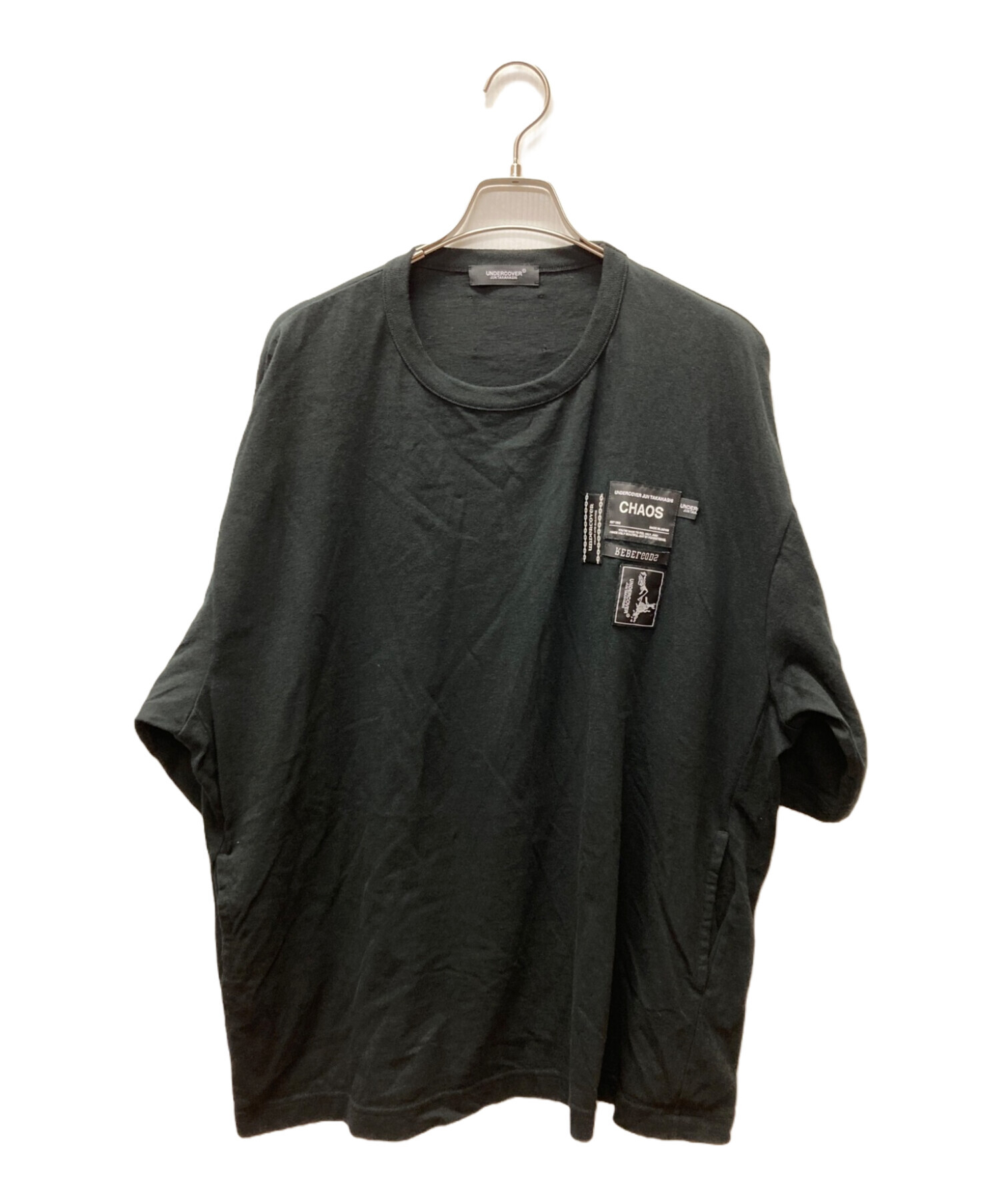 中古・古着通販】UNDERCOVER (アンダーカバー) ネームコラージュTEE ブラック サイズ:3｜ブランド・古着通販  トレファク公式【TREFAC FASHION】スマホサイト