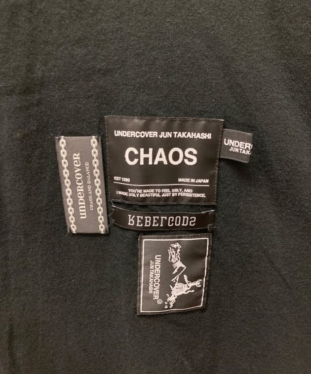 中古・古着通販】UNDERCOVER (アンダーカバー) ネームコラージュTEE ブラック サイズ:3｜ブランド・古着通販  トレファク公式【TREFAC FASHION】スマホサイト