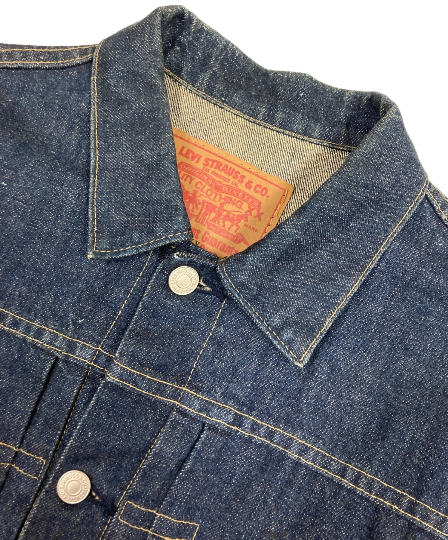 LEVI'S (リーバイス) 復刻70502XX 1stデニムジャケット インディゴ サイズ:40