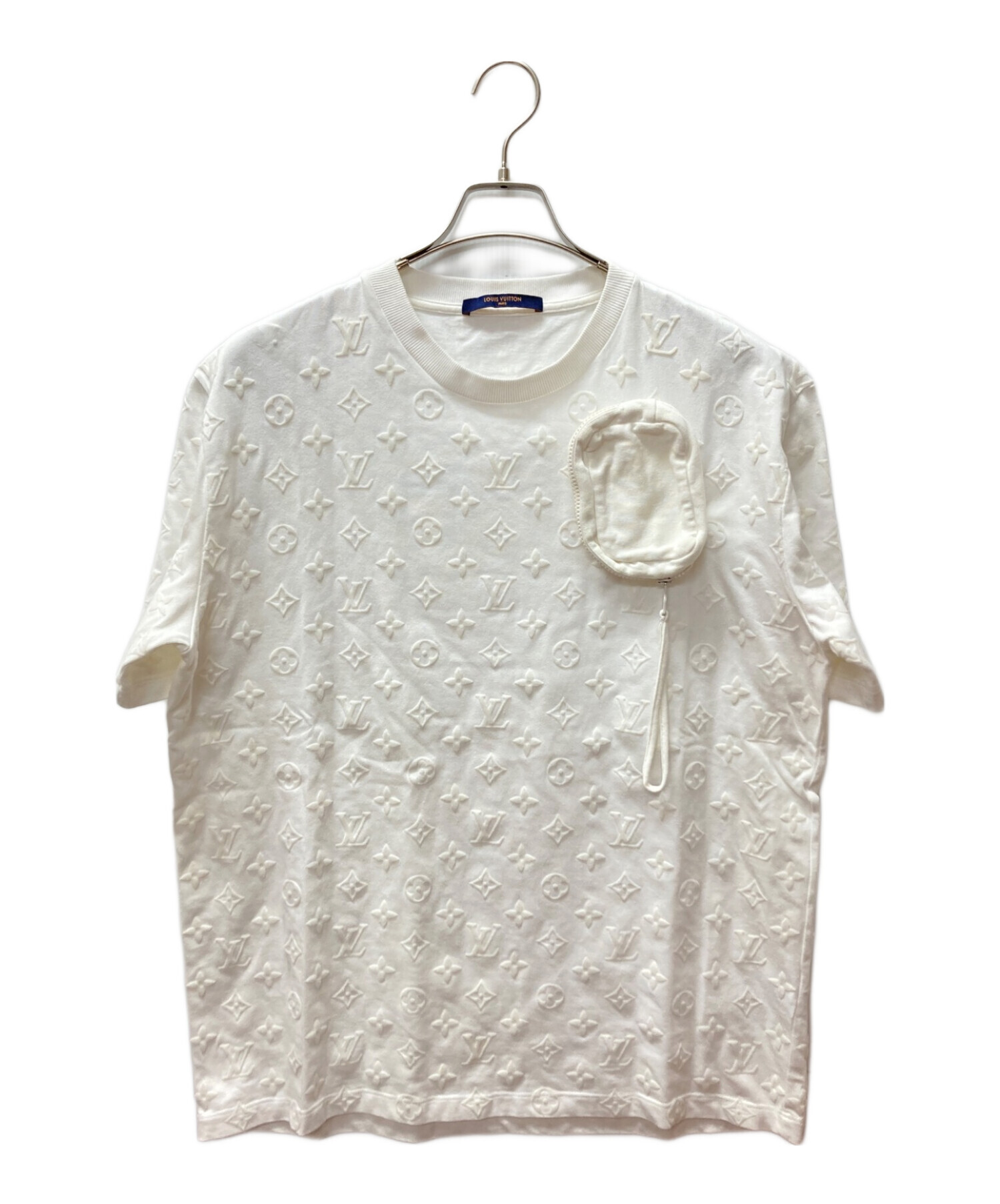 中古・古着通販】LOUIS VUITTON (ルイ ヴィトン) モノグラムフックアンドループTEE ホワイト サイズ:XL｜ブランド・古着通販  トレファク公式【TREFAC FASHION】スマホサイト