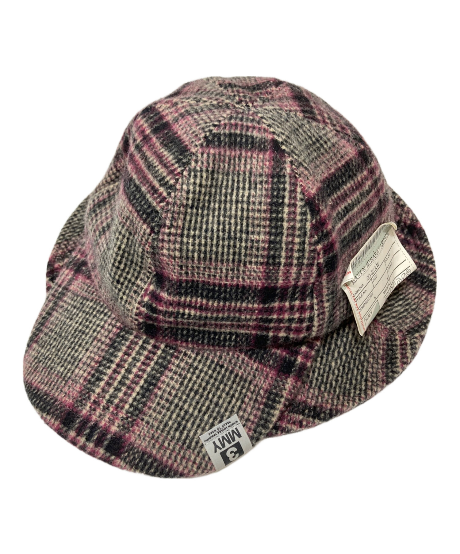 中古・古着通販】Maison MIHARA YASUHIRO (メゾン ミハラ ヤスヒロ) CA4LA (カシラ) DOUBLE HAT  パープル｜ブランド・古着通販 トレファク公式【TREFAC FASHION】スマホサイト