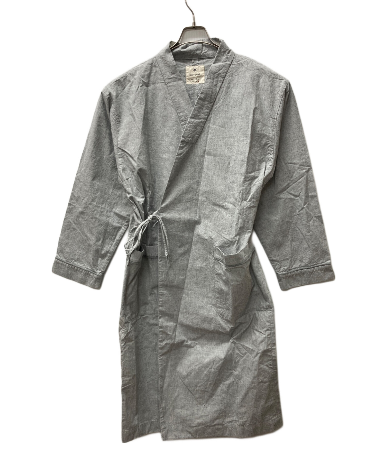 中古・古着通販】Snow peak (スノーピーク) NORAGI Long Jacket グレー サイズ:M 未使用品｜ブランド・古着通販  トレファク公式【TREFAC FASHION】スマホサイト